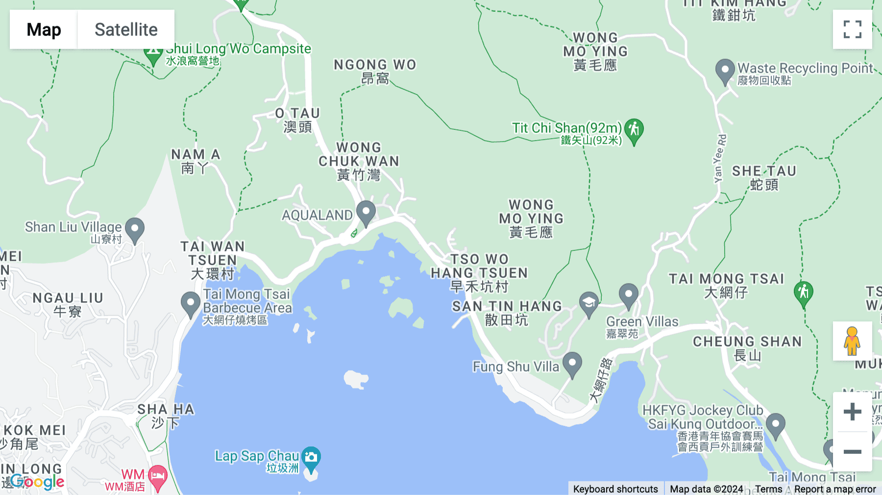 Click for interative map of 5 Tai Mong Tsai Road, Sai Kung, NT, Hong Kong