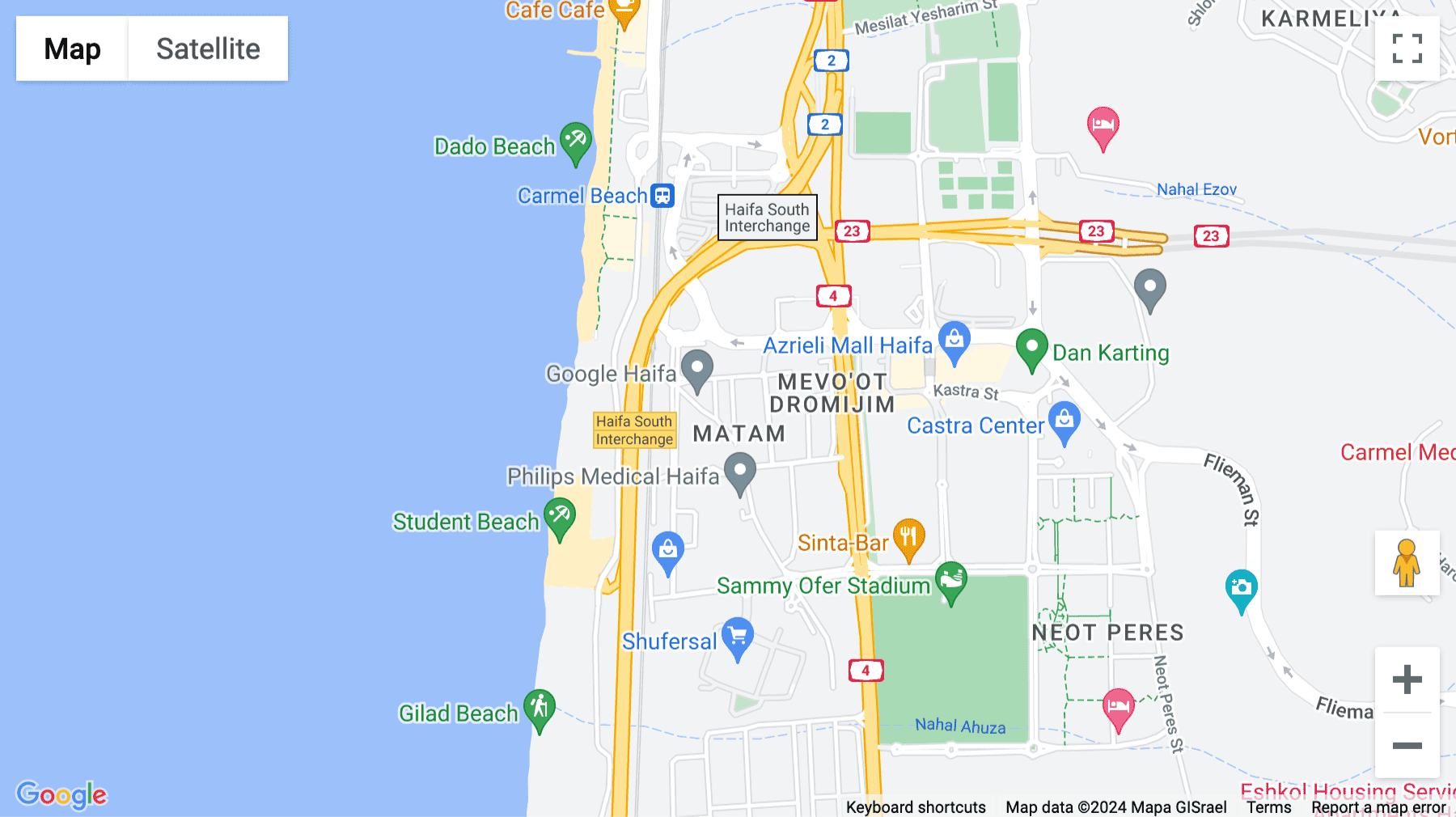 Click for interative map of Haifa Matam, Matam Park, 8th Floor, 31905 Haifa, Haifa