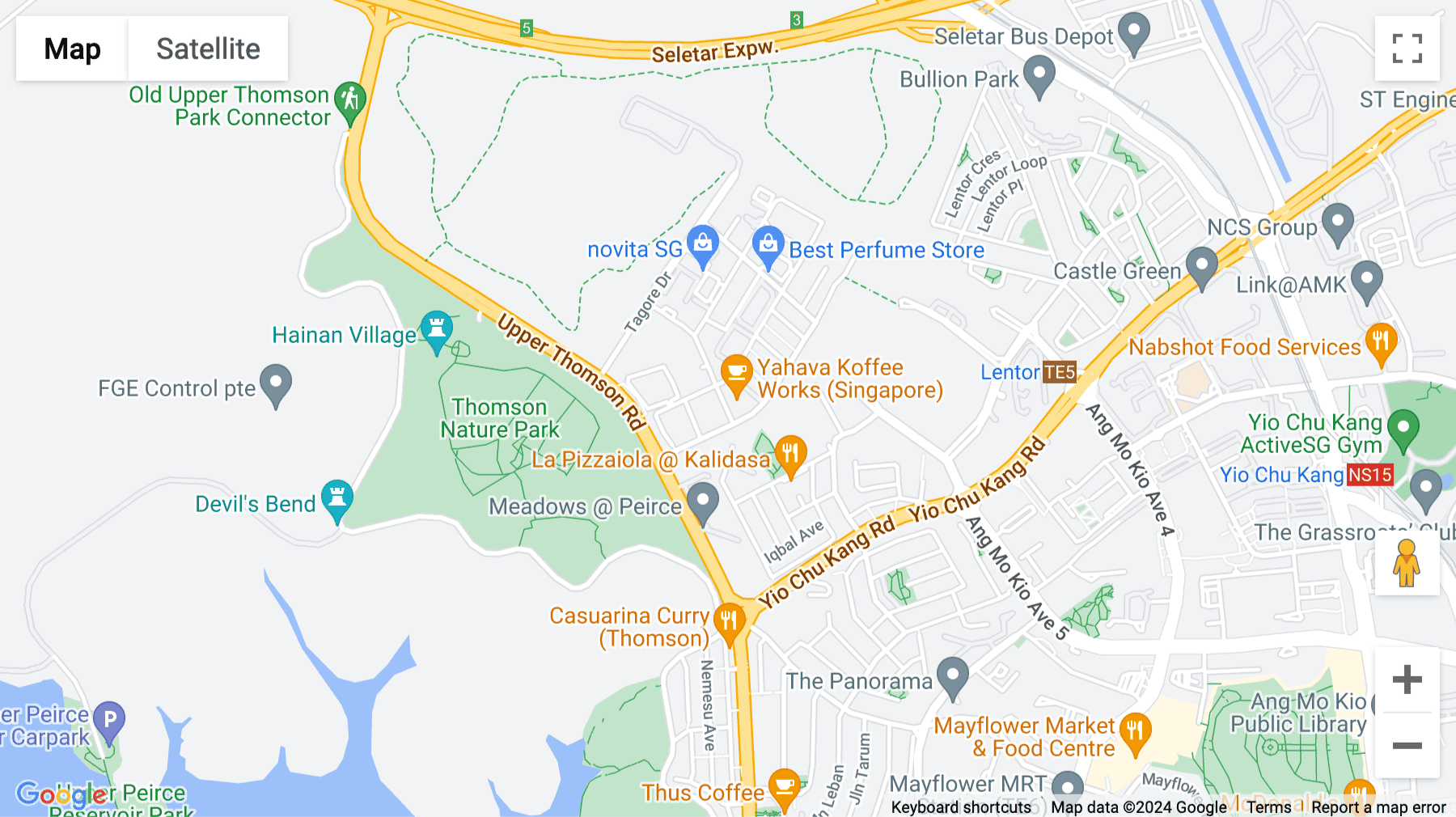 Click for interative map of 50 Tagore Lane (Off Upper Thomson Road), Entrepreneur Centre, Singapore