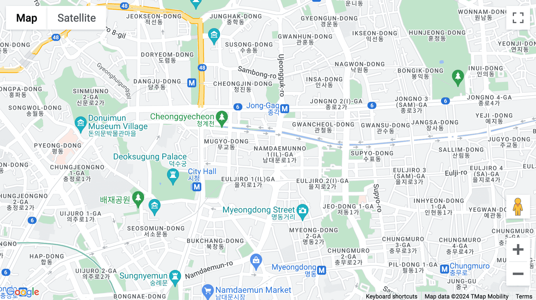 Click for interative map of 117 Namdaemun-ro 11F, Jung-gu, Seoul