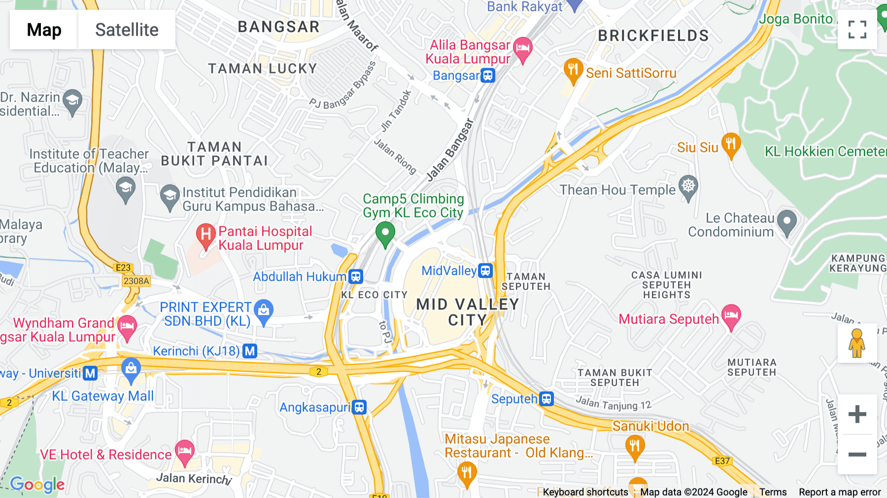Click for interative map of Level 27 Penthouse, The Centerpoint North Tower, Mid Valley City, Kuala Lumpur