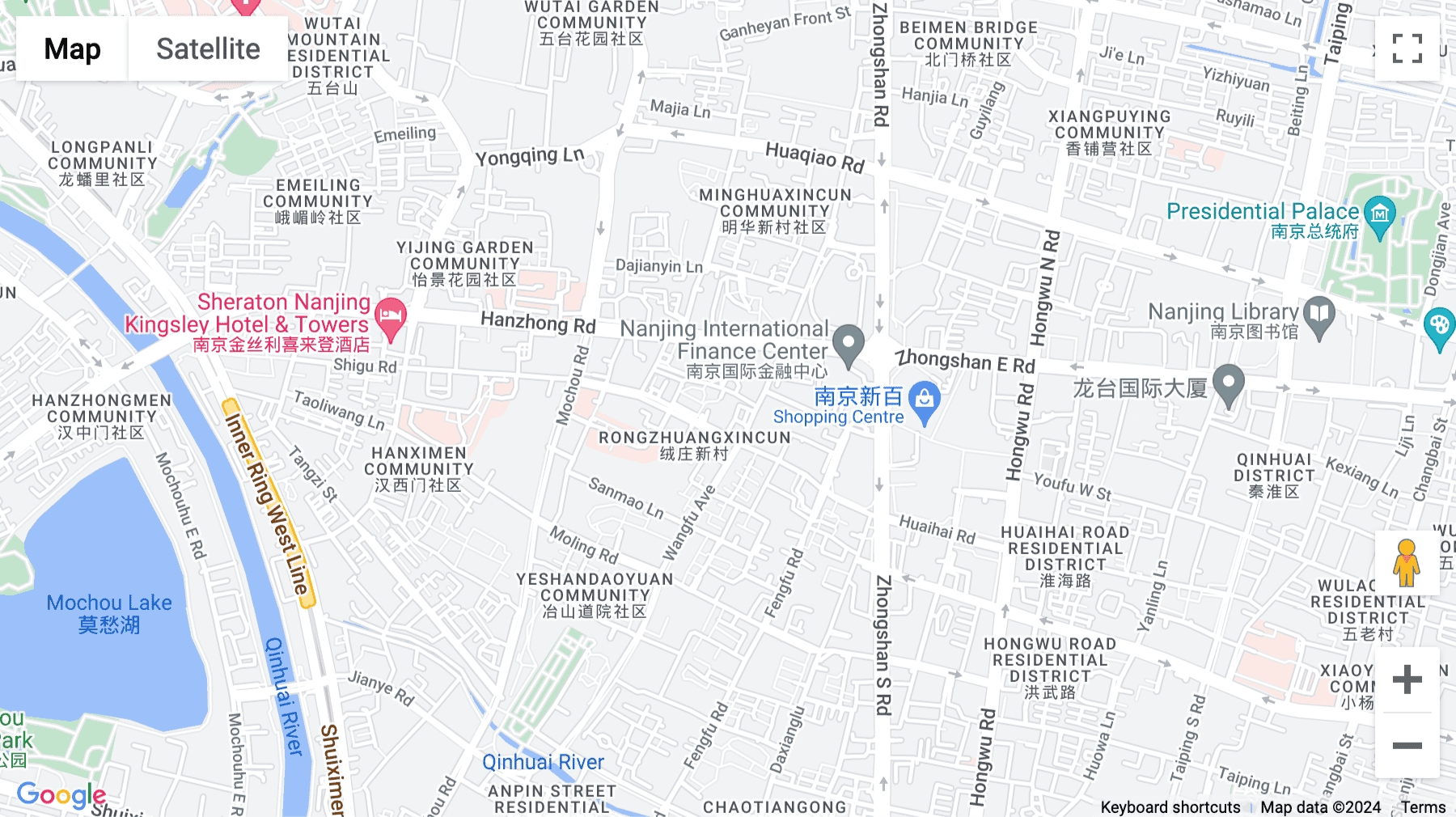 Click for interative map of 24/F, Tower 2, Deji Plaza, 18 Zhongshan Road, Nanjing