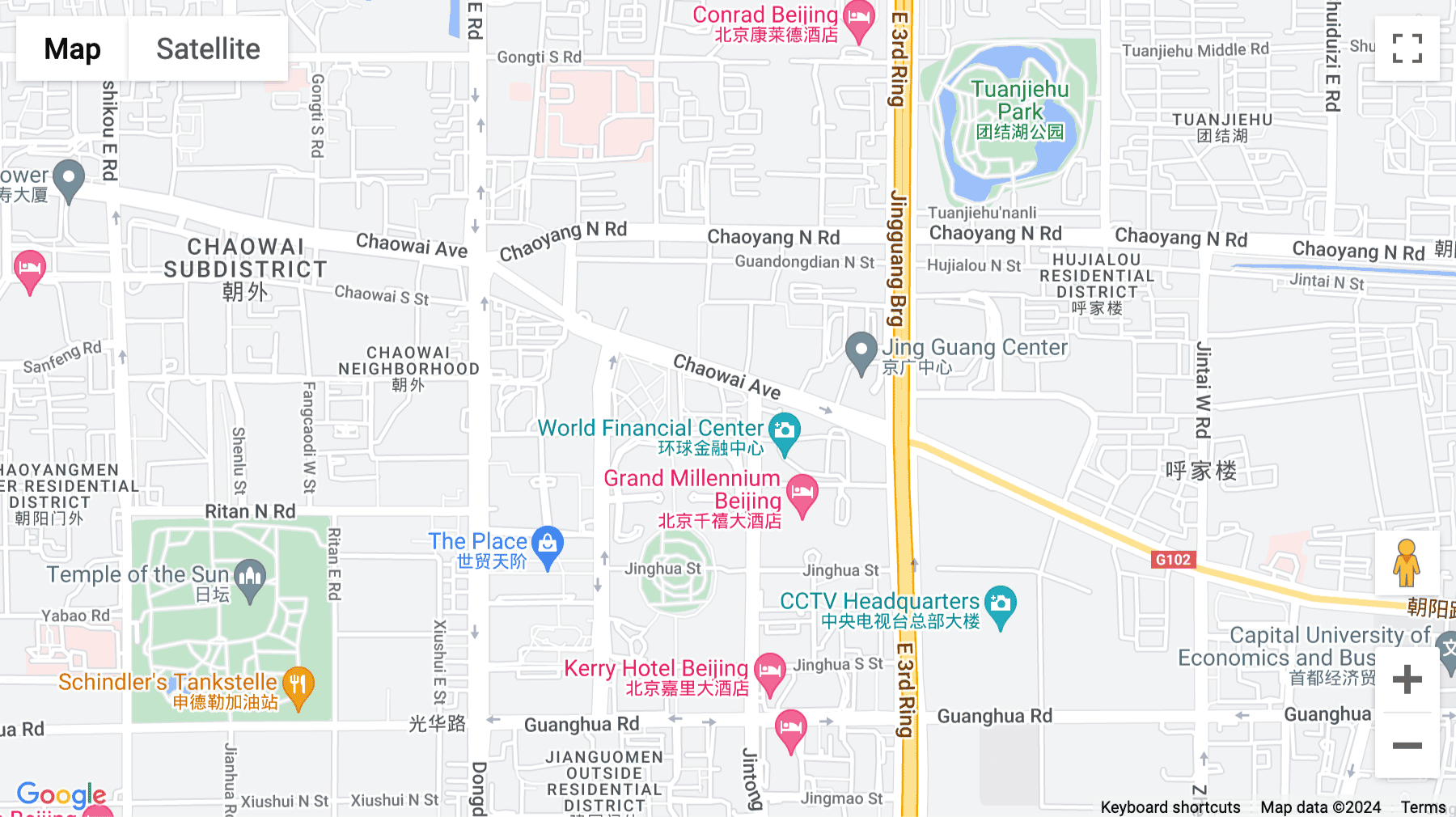 Click for interative map of 26/F, Building D, Vantone Centre, A6, Chaowai Street, Beijing