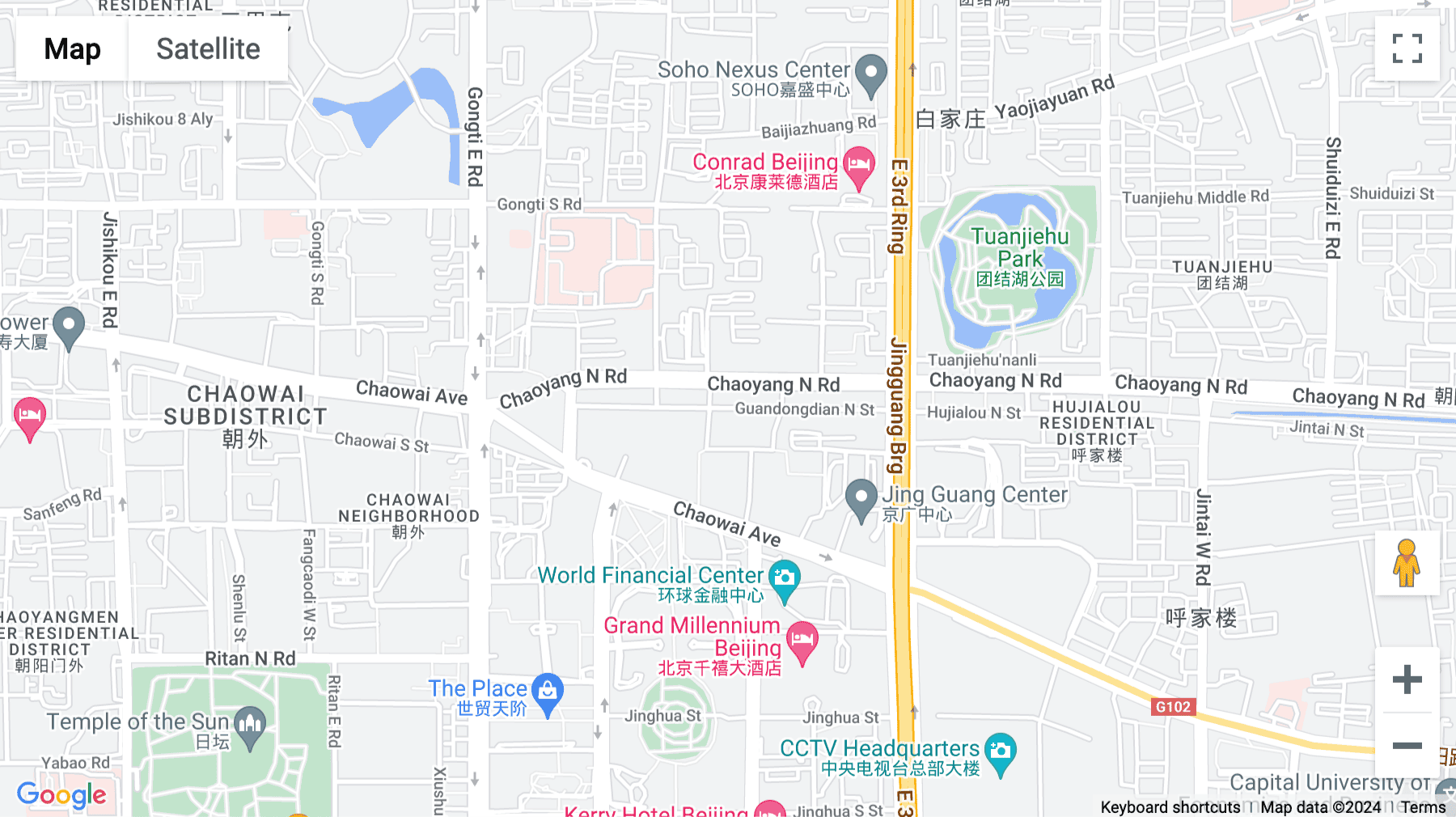 Click for interative map of 2/F-3/F East Gongxiao Building, 28 Guandongdian Street, Chaoyang District, Beijing