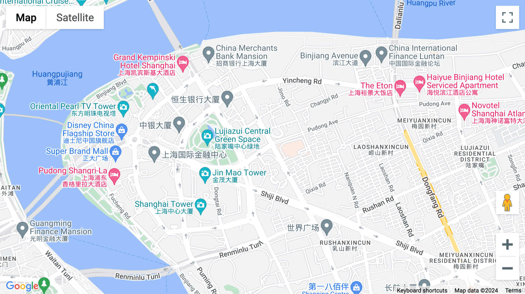 Click for interative map of 39F No.161 East Lujiazui Road, Pudong District, Shanghai, Shanghai