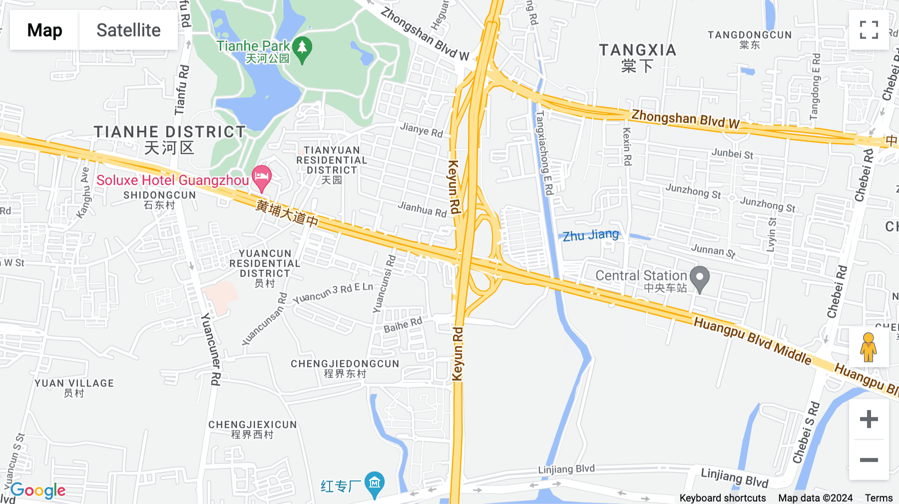 Click for interative map of 6 / f, yufa business center, no. 336 middle huangpu avenue, tianhe district, guangzhou, Guangzhou