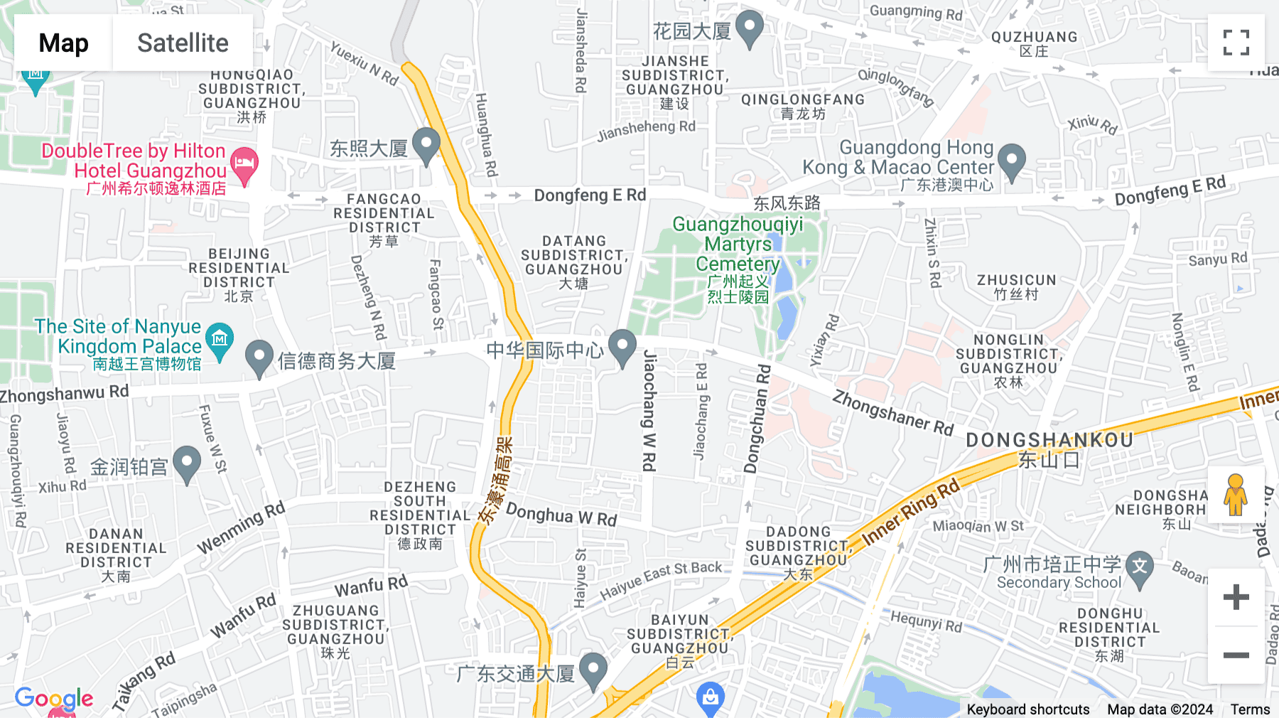 Click for interative map of 10F, Tower B, Chinese International Center, No.33, Zhongshan Third Road, Yuexiu District, Guangzhou City, Guangdong Province, Guangzhou