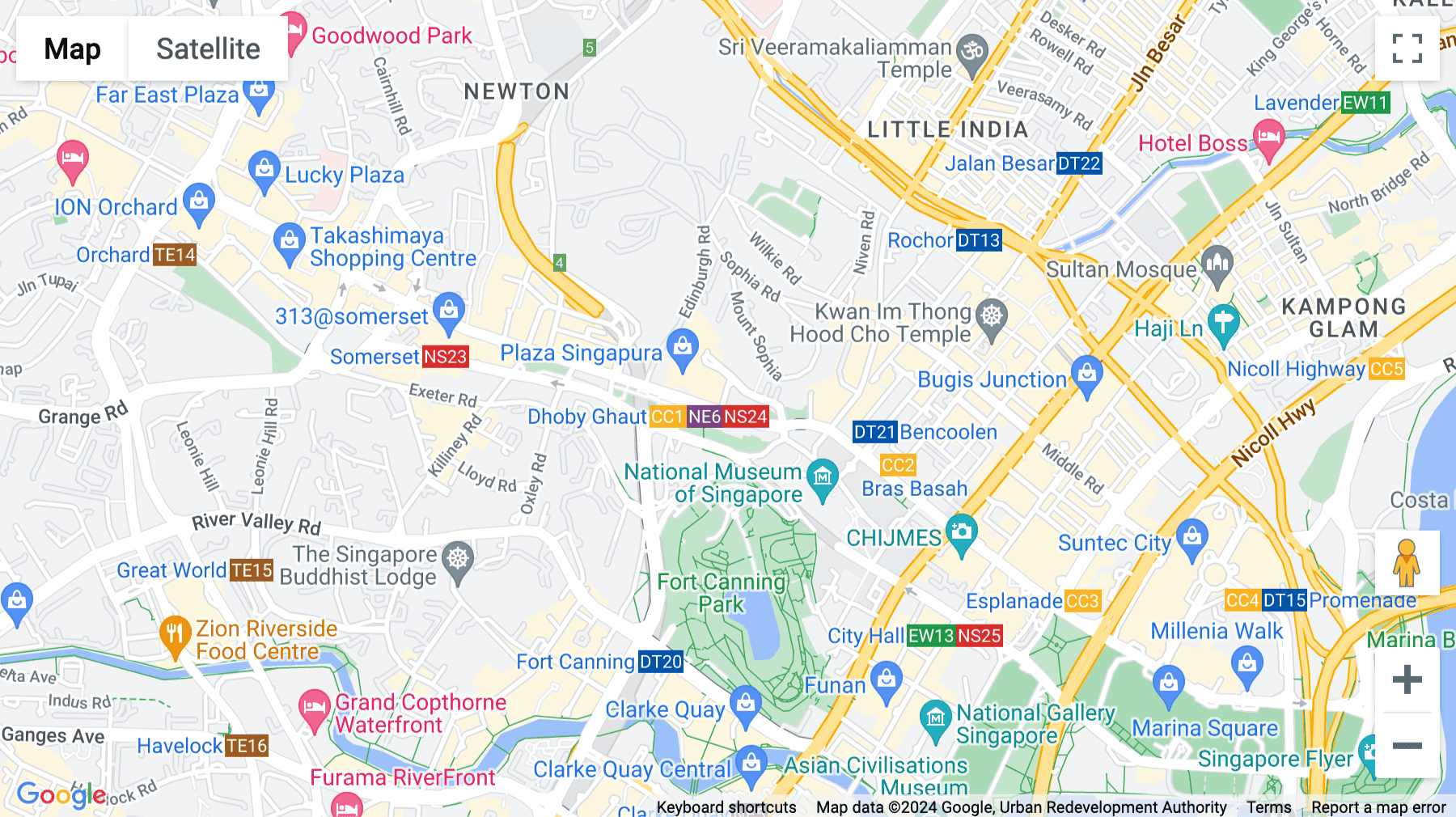 Click for interative map of 40A Orchard Road, No.03-01, Singapore, Singapore