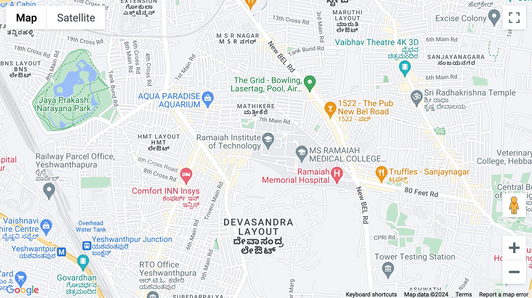 Click for interative map of Ramaiah Soft Tech Park, Level 10, Building C, Sy. No- 24/1, 25/2 & 26/1 Kadubeesanahalli Varthur Hobli, Bangalore South Taluk, 560 103, Karnataka, Bangalore