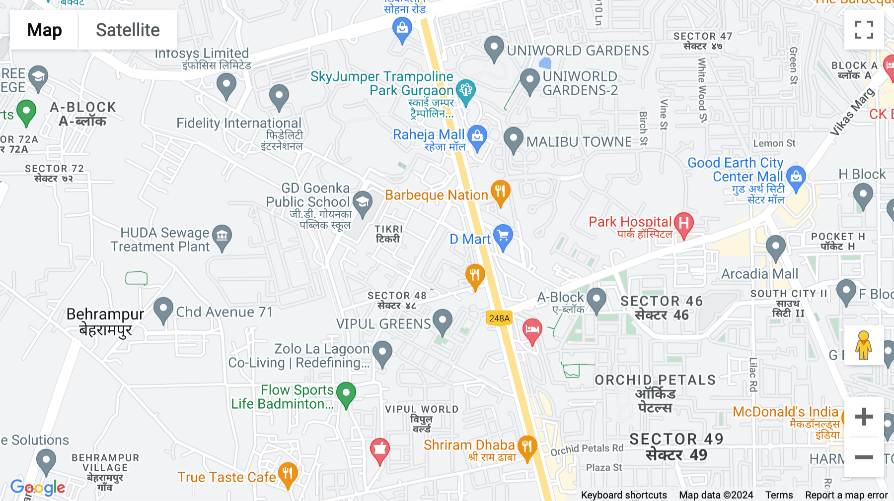 Click for interative map of Level 4, JMD Megapolis, Sector, 48, Sohna Road, Gurugram