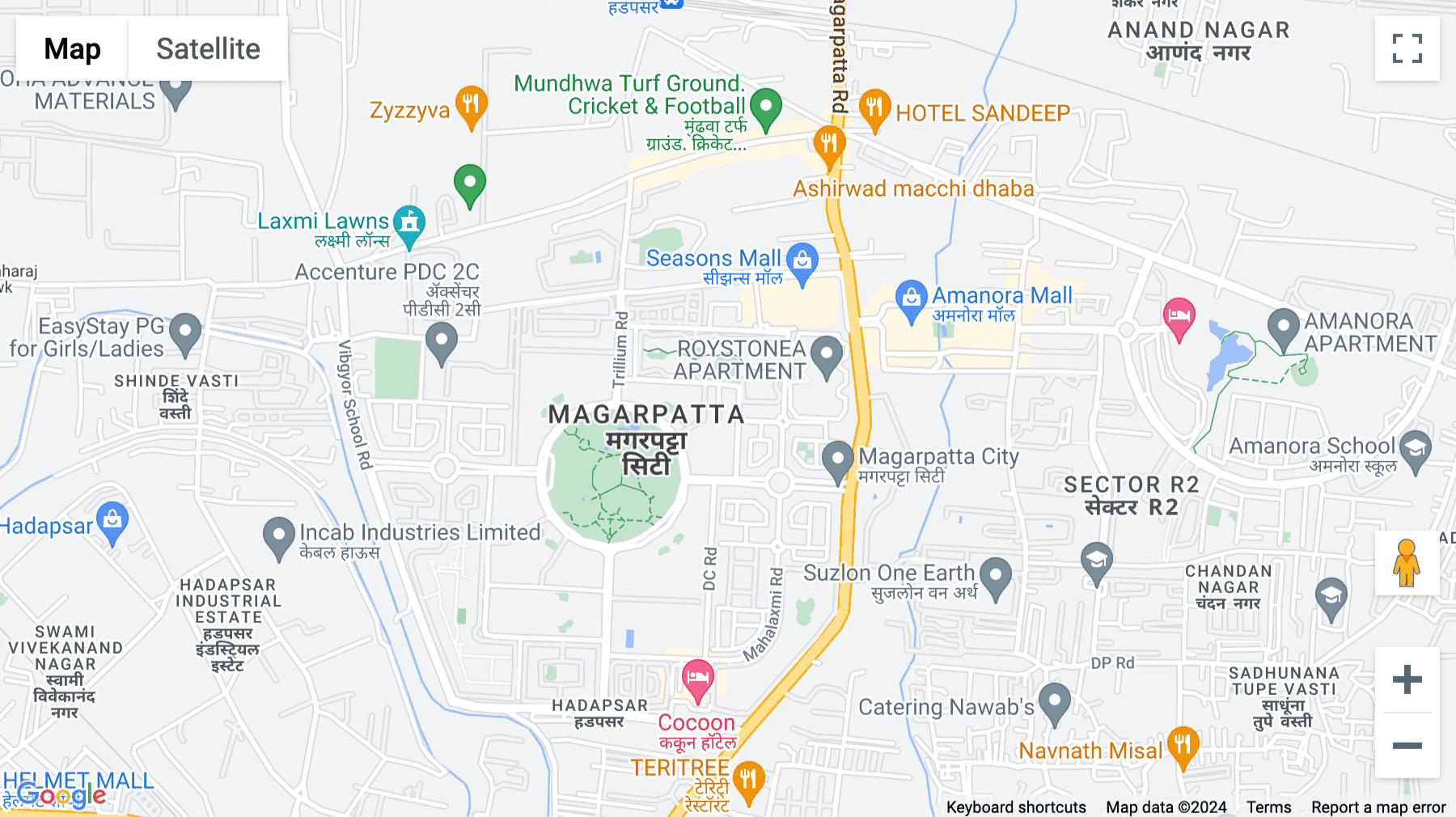 Click for interative map of Unit no 603-604, Level-6, Tower 15, Cybercity, Magarpatta City, Hadapsar, Pune