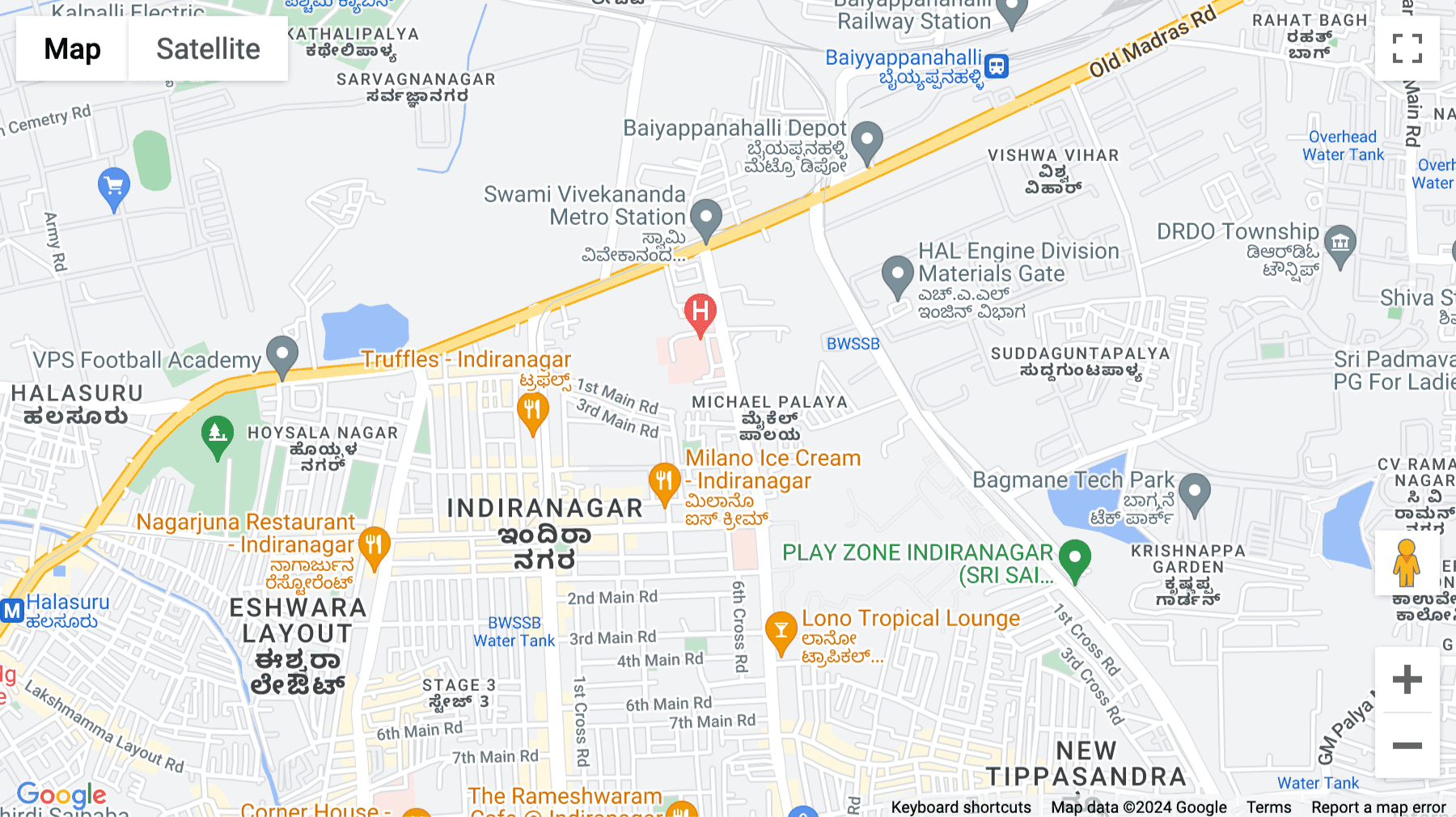 Click for interative map of 3rd Floor, Padmavati Complex, No.21, 80 Feet Road, Koramangala, 8th Block, Bangalore