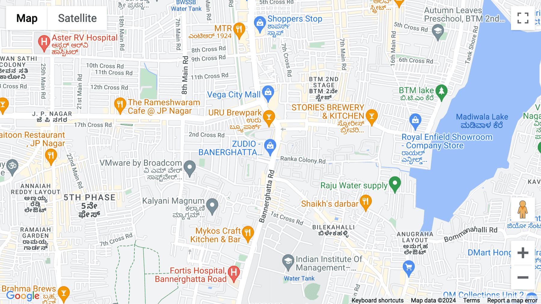 Click for interative map of 3rd, 4th & 5th Floor, No.175 & No.176, Dollars Colony, Phase 4, JP Nagar, Bannerghatta Main Road, Bangalore