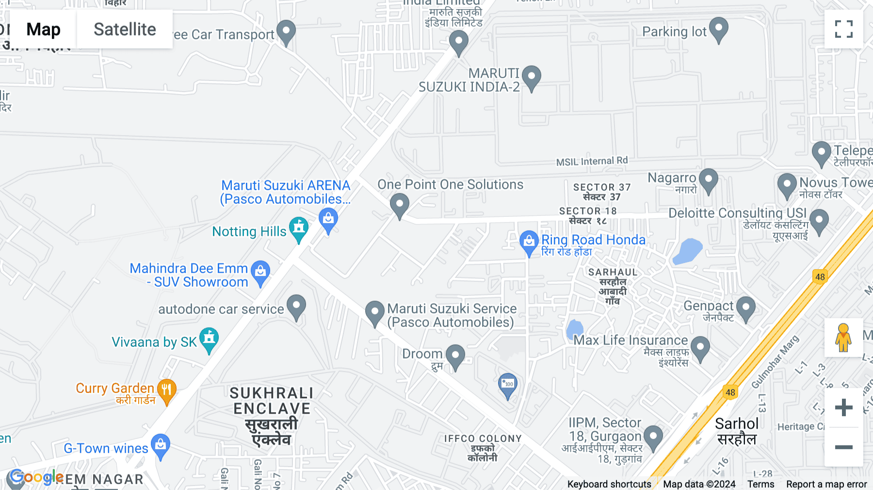 Click for interative map of Plot 23, Maruti Industrial Area, Sector 18 Gurugram, Gurugram