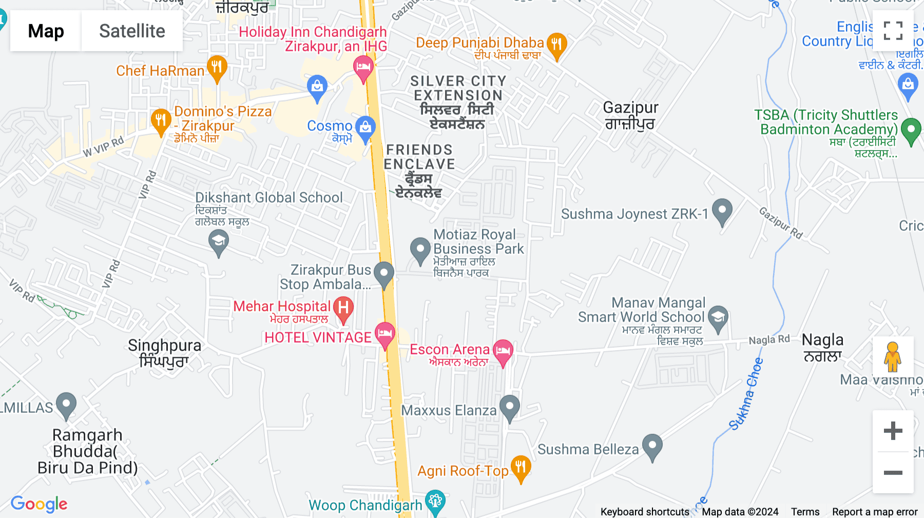 Click for interative map of 2nd Floor, Motia Royal Business Park, Chandigarh, Ambala Road, Chandigarh