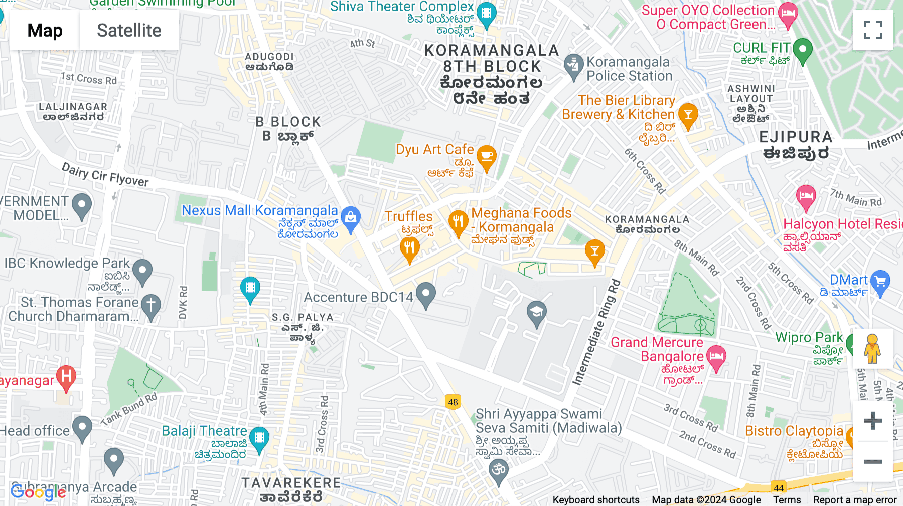 Click for interative map of 1st floor, SPD Plaza, Koramangala Industrial Layout, Bengaluru, Karnataka, Bangalore