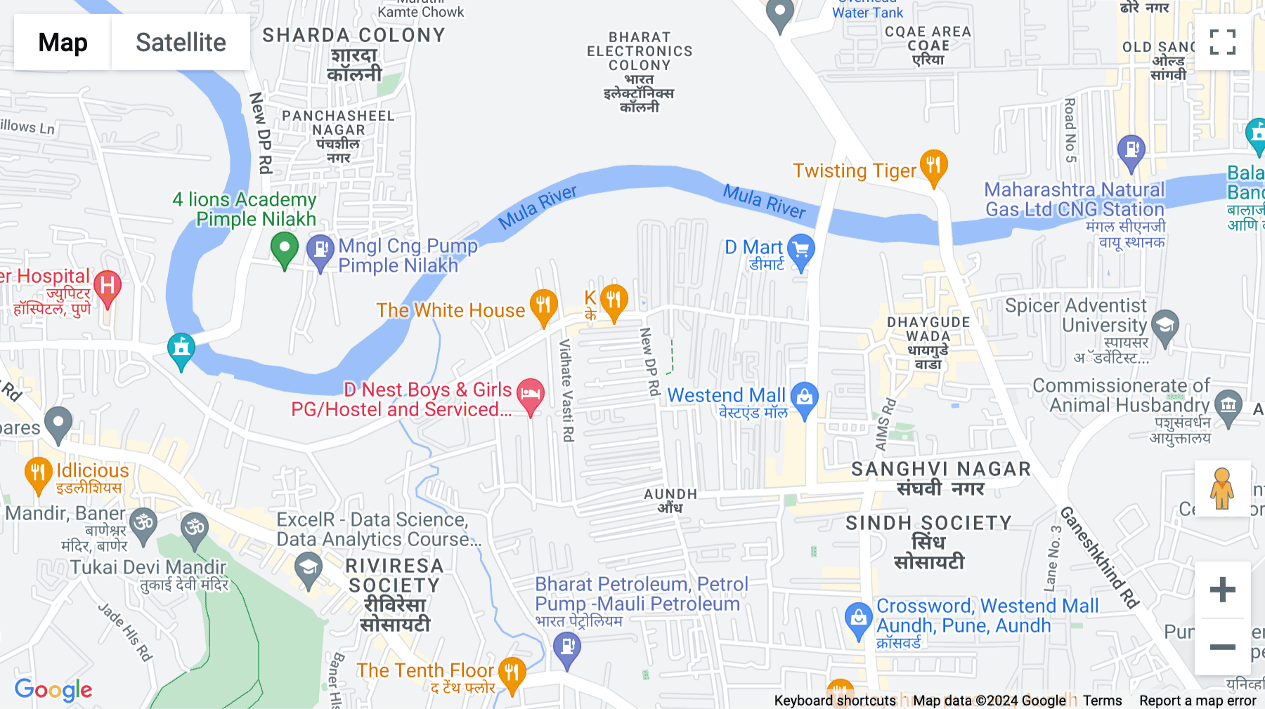 Click for interative map of Plot no 41 & 42, Tejaswini Housing Society Lane No 2, Aundh, Pune