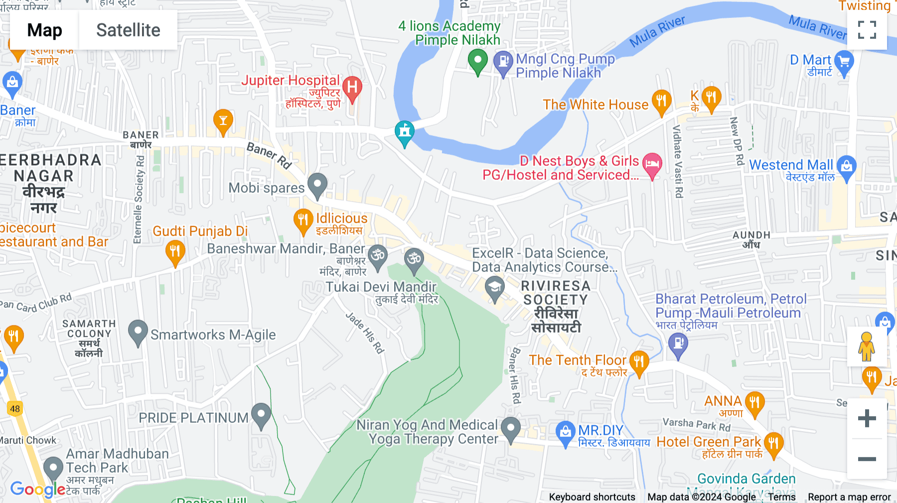 Click for interative map of Third Floor, Sai Empire Above Poona Republic, Baner Road, Pune