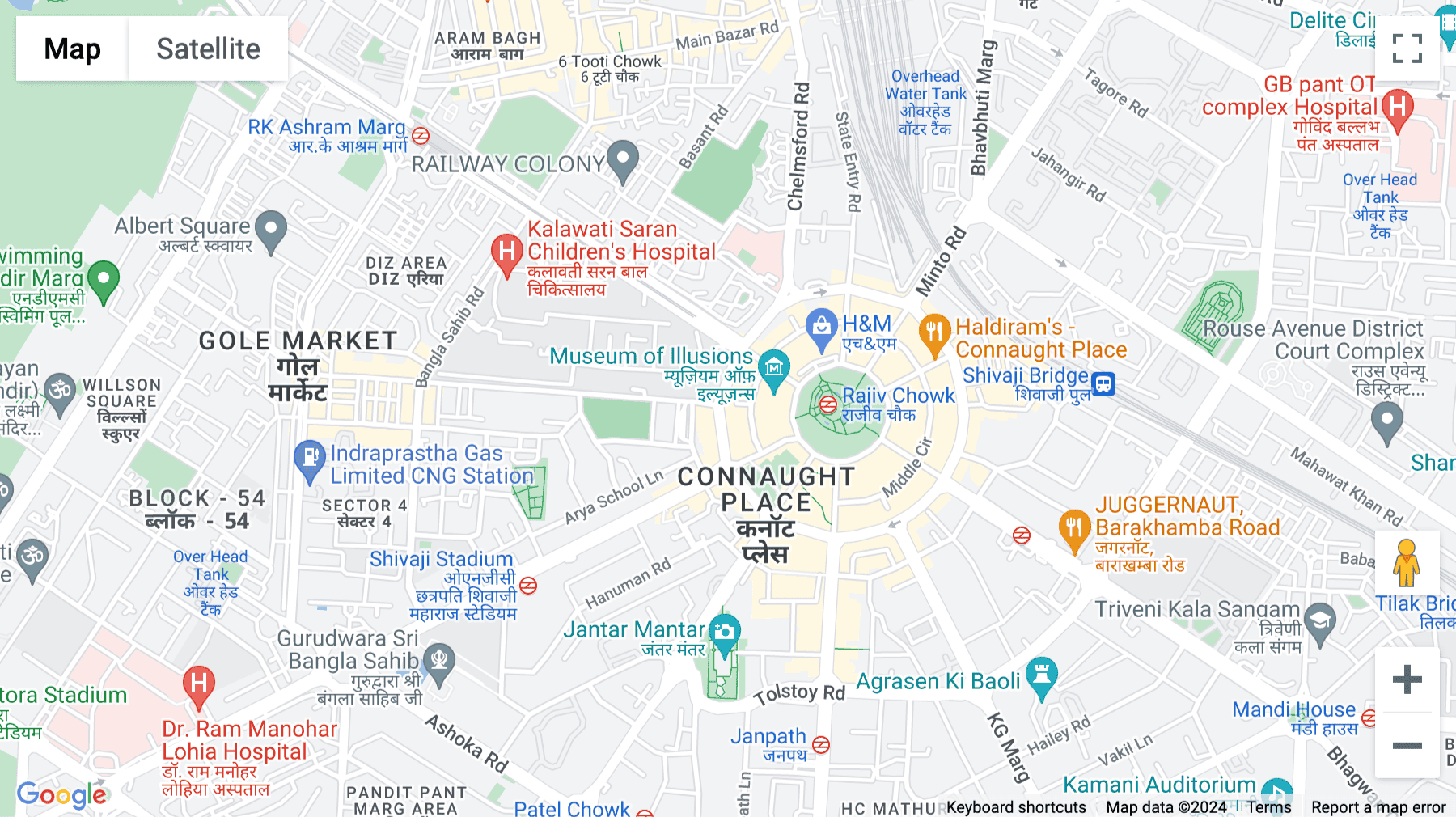 Click for interative map of G- 36, G-Block, Outer Circle, Connaught Place, New Delhi