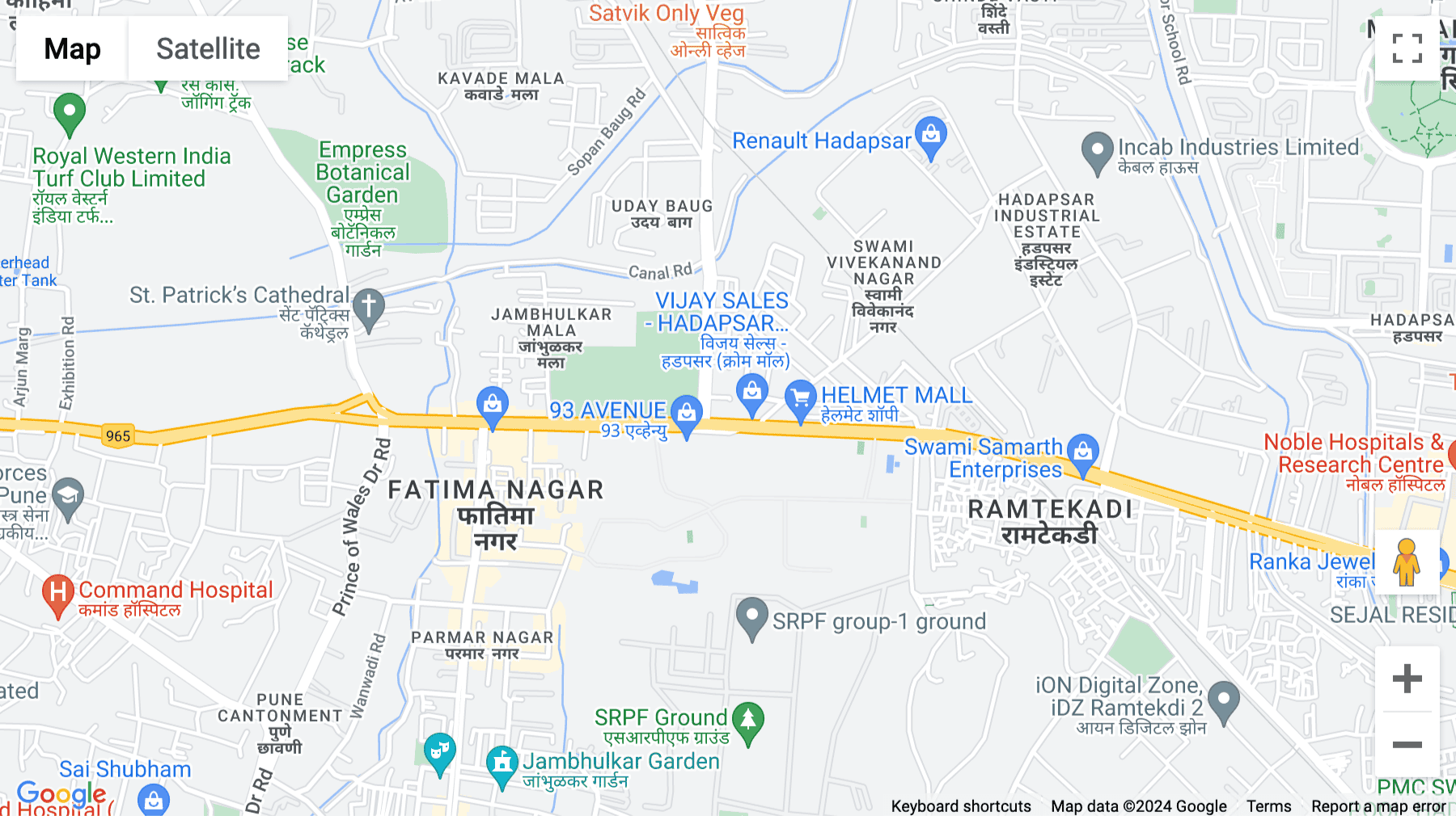 Click for interative map of The Daftar, Krome, BT Kawade Road, Pune Solapur Highway, Hadapsar, Pune