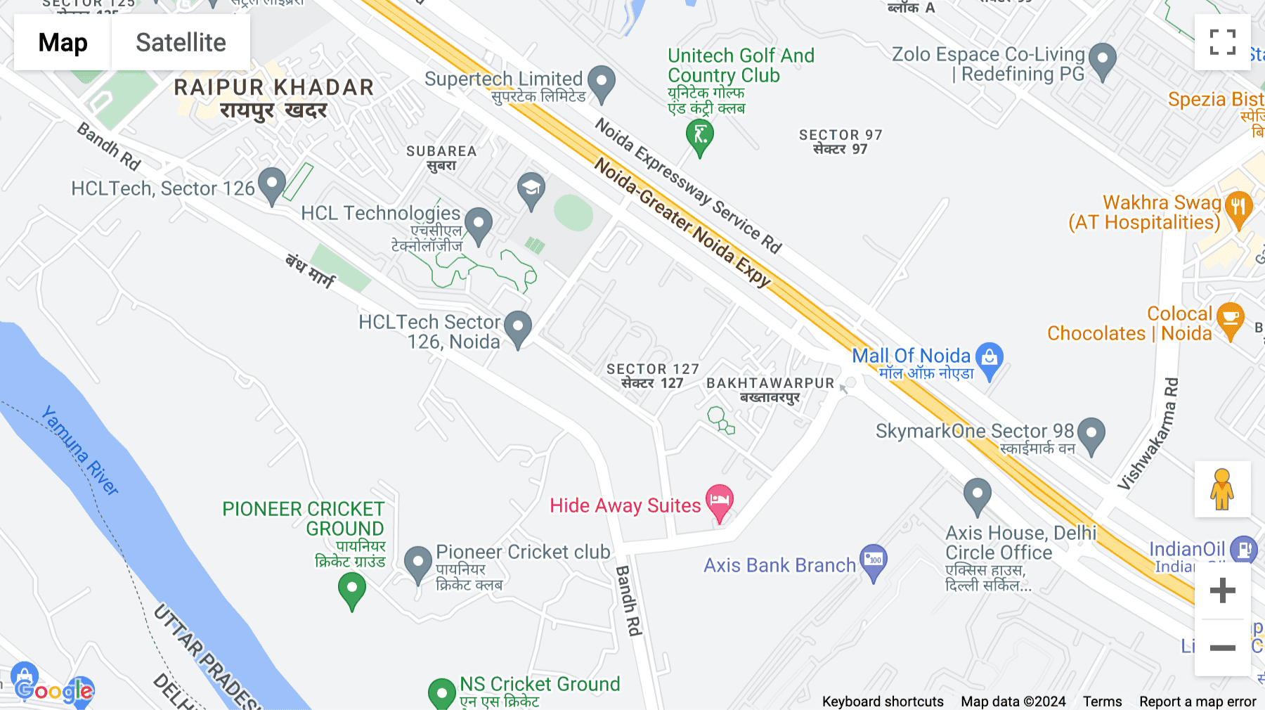 Click for interative map of IHDP Business Park, Plot no. 7, Sector 127, Noida, Noida