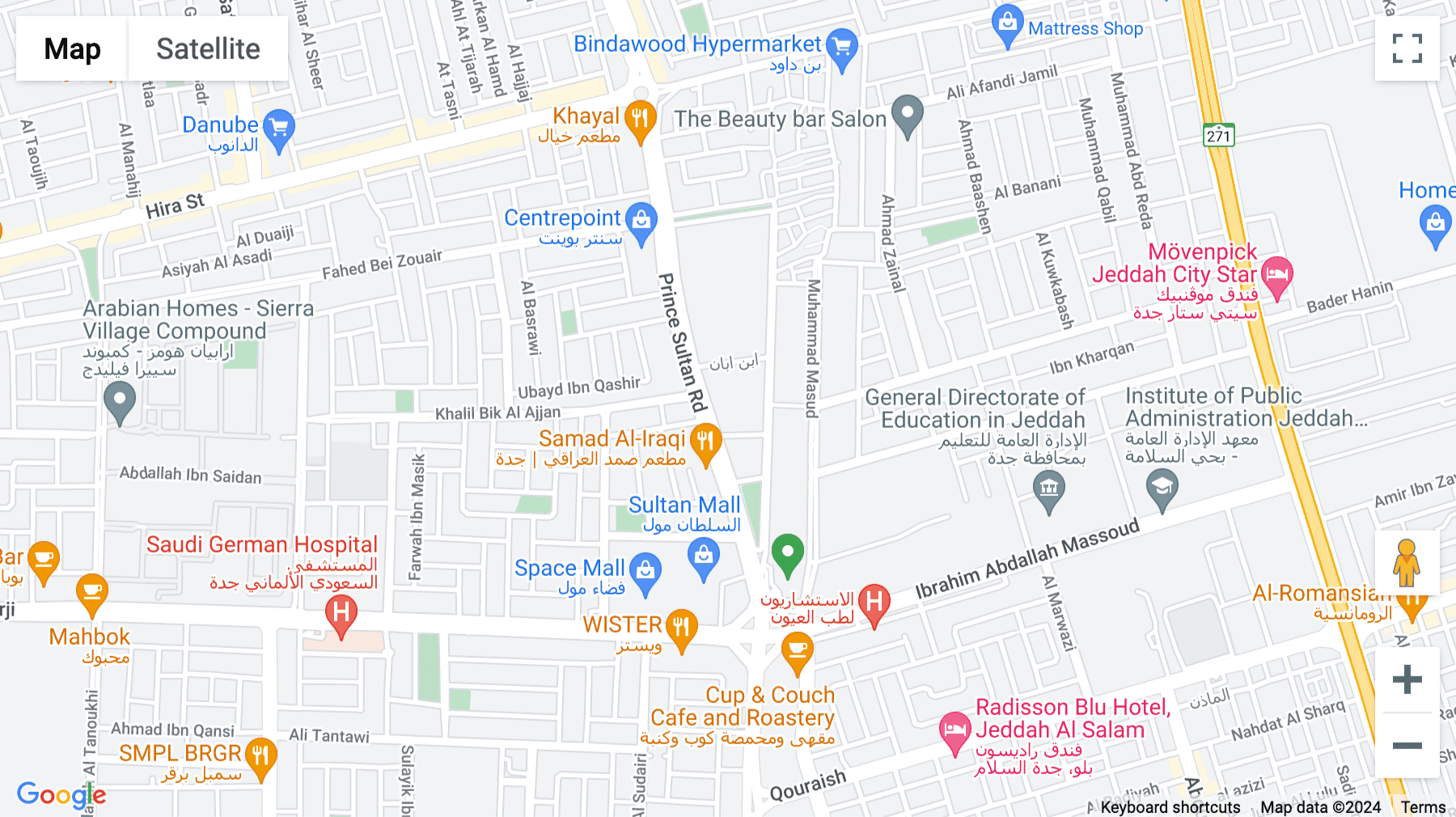 Click for interative map of Zahran Business Centre, 12th floor,Prince Sultan street, AsSalamah,, Jeddah