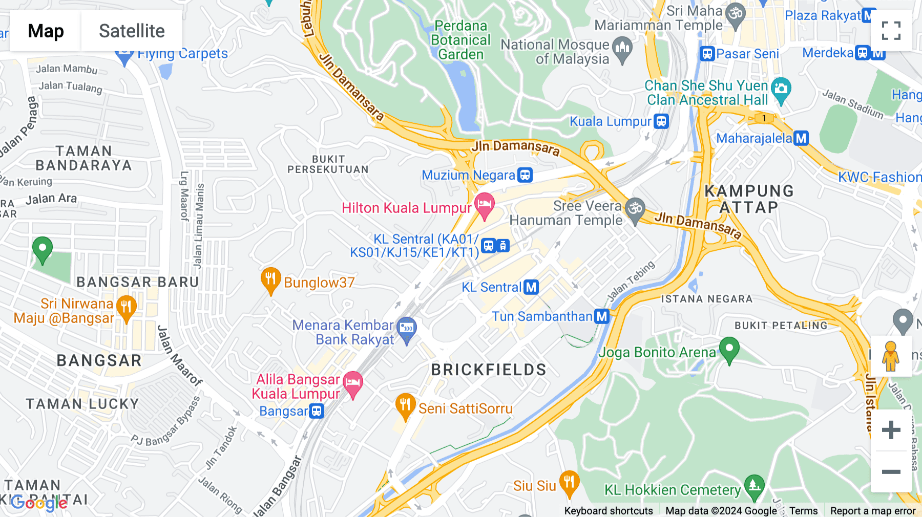 Click for interative map of 9 Jalan Stesen Sentral 5 Kuala Lumpur Sentral, Kuala Lumpur