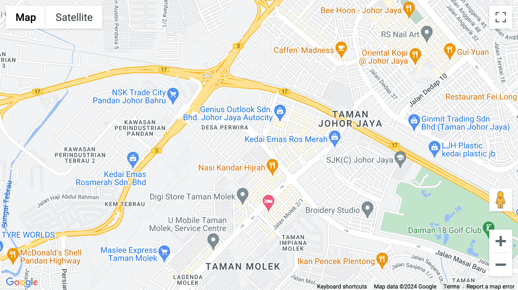 Click for interative map of No31-02 jalan Molek 1/5A, Taman molek, Johor Bahru