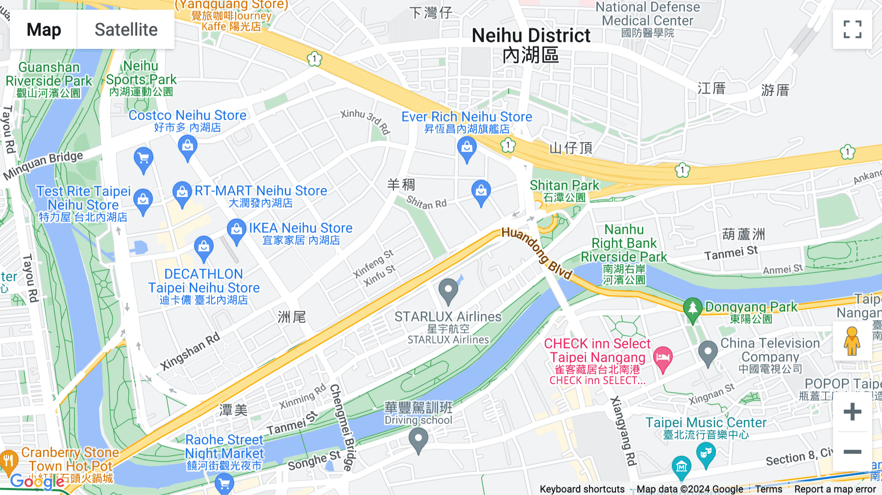 Click for interative map of 1F, No. 170, Sec.3, Nanjing E. Rd, Zhongxian District, Taipei City, Taiwan, Taipei