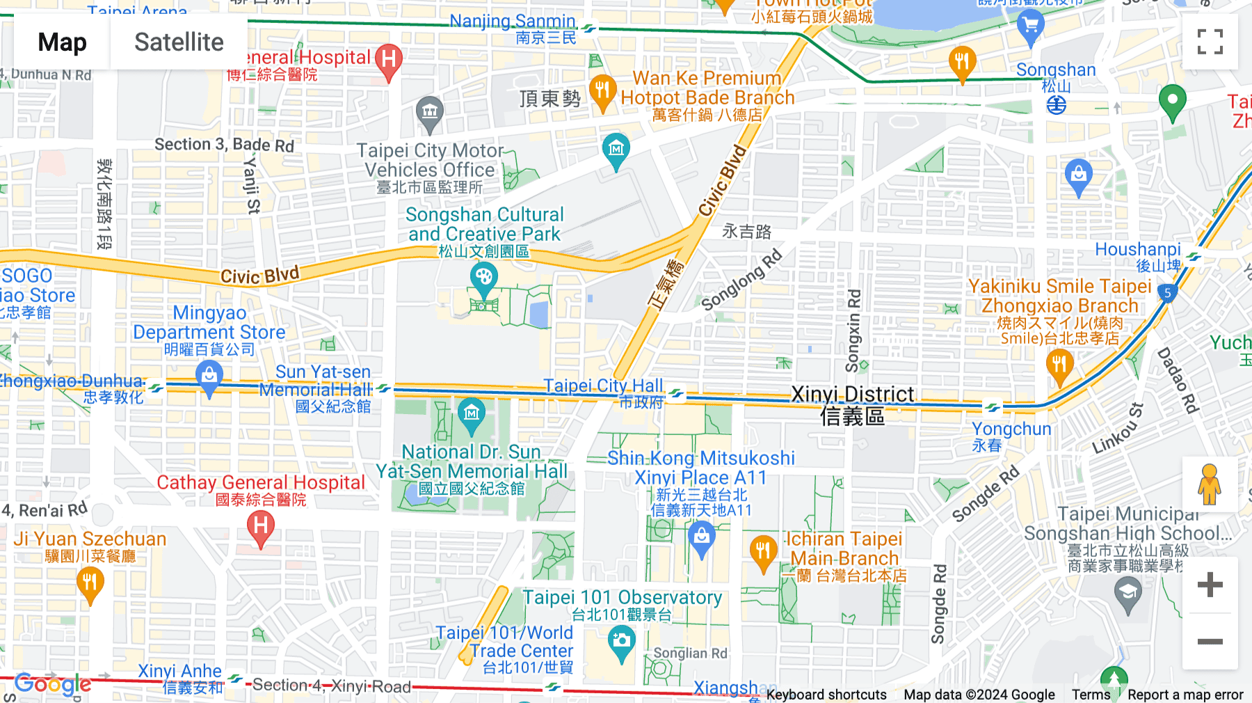 Click for interative map of 14F, N0. 155, Sec. 1, Keelung Rd, Xinyi Dist, Taipei, Taiwan, Taipei