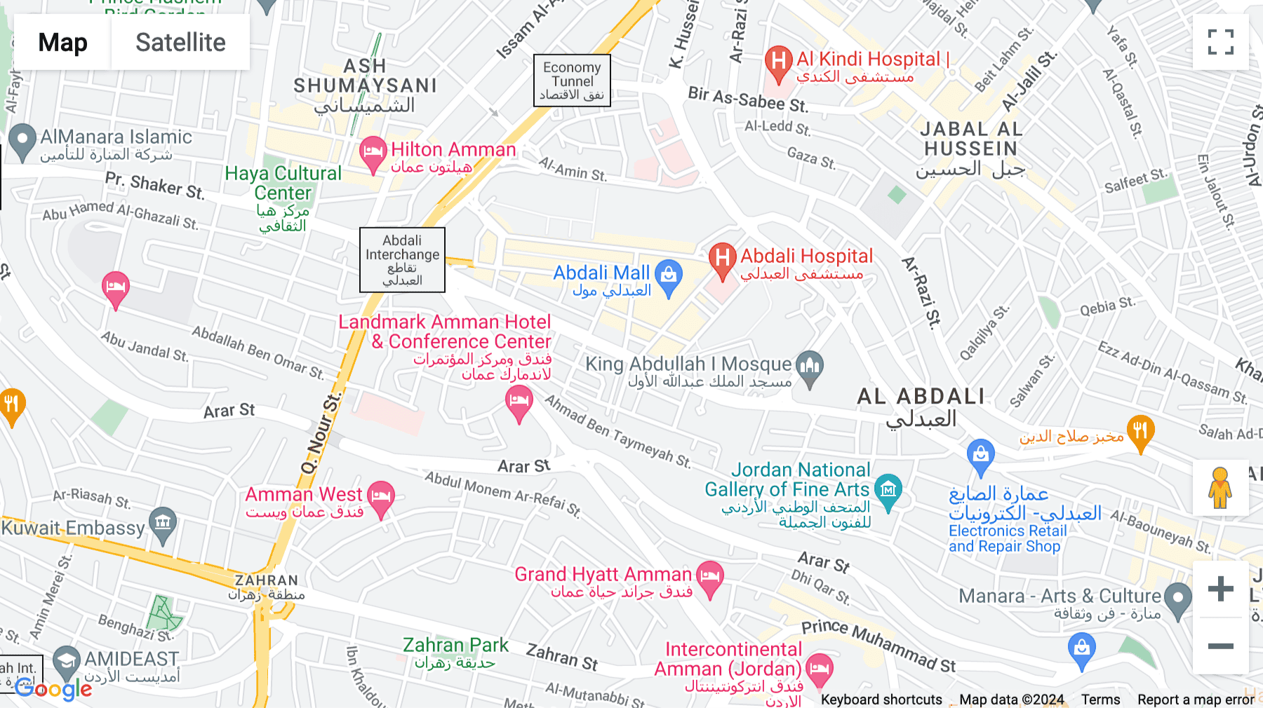 Click for interative map of 2nd Floor, The Edgo Atrium, Rafic Hariri Street, Abdali, Amman