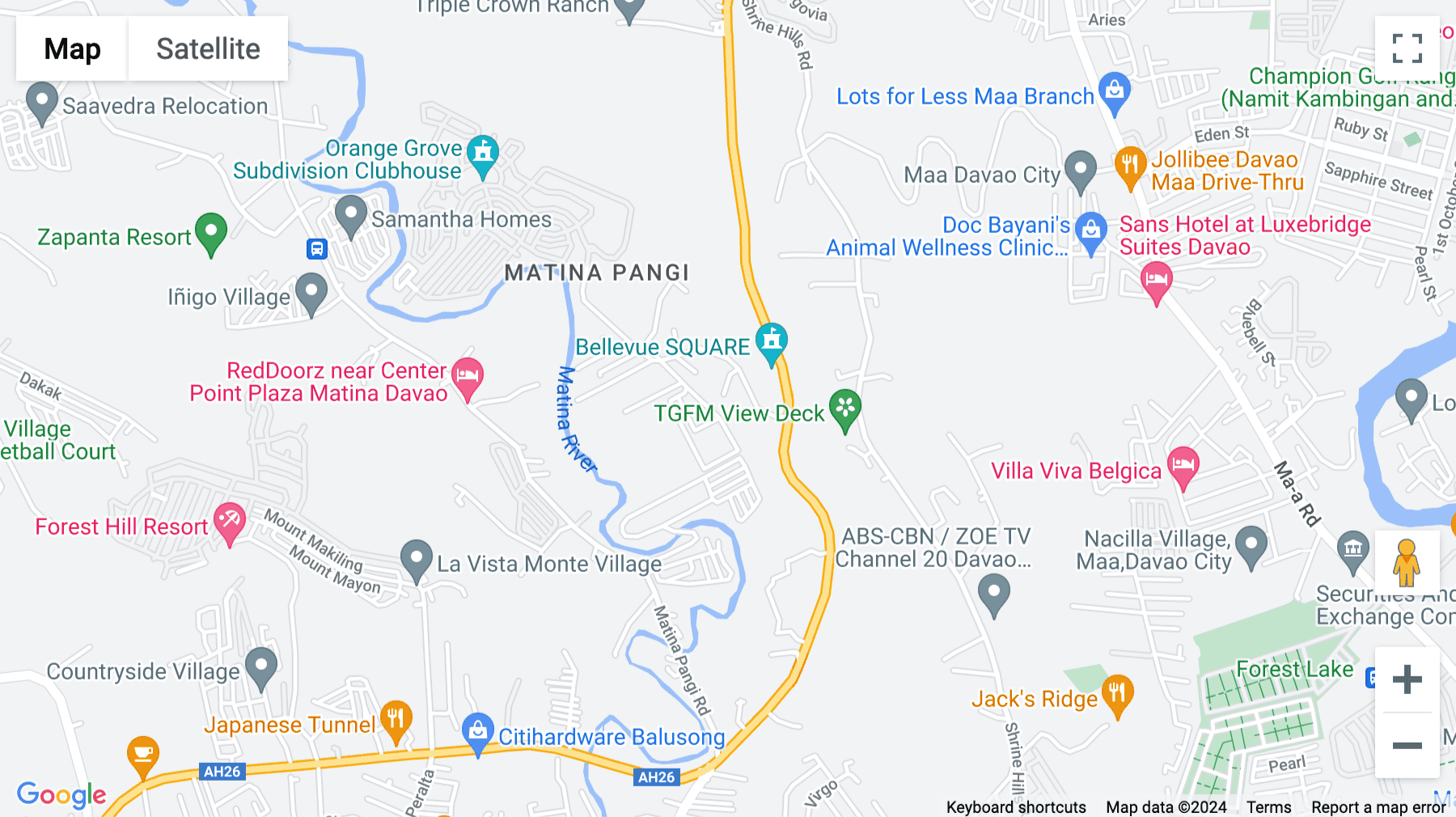 Click for interative map of 4F Topaz Tower, Damosa IT Park, Lanang, Davao City