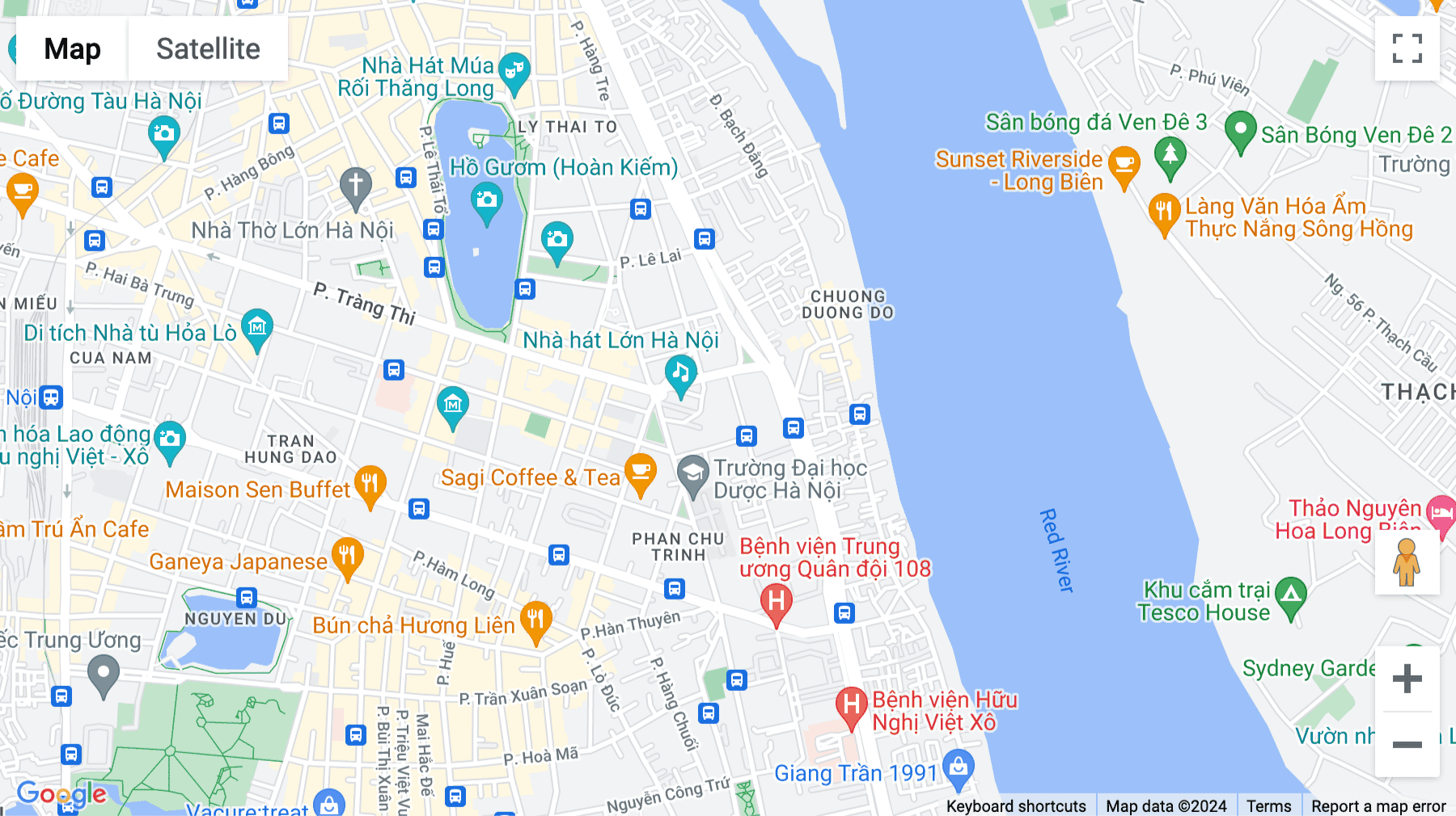 Click for interative map of No 4, Pham Ngu Lao Street, Hoan Kiem District 1, Hanoi