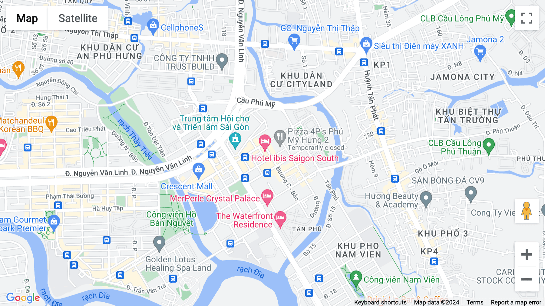 Click for interative map of M, Building, 4th & 5th Floors, M- Building, Lot C7B-02A, Zone, Saigon South New Urban Area, Tan Phu Ward, Distri, Ho Chi Minh City