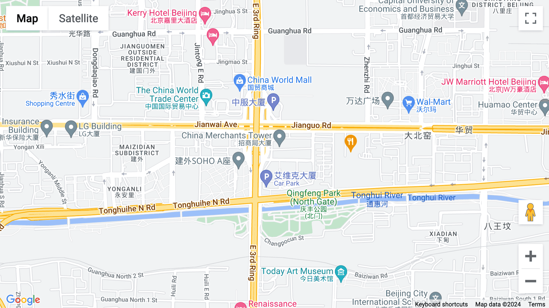 Click for interative map of 5F, No. 10, East Third Ring Road, Chaoyang District, Beijing