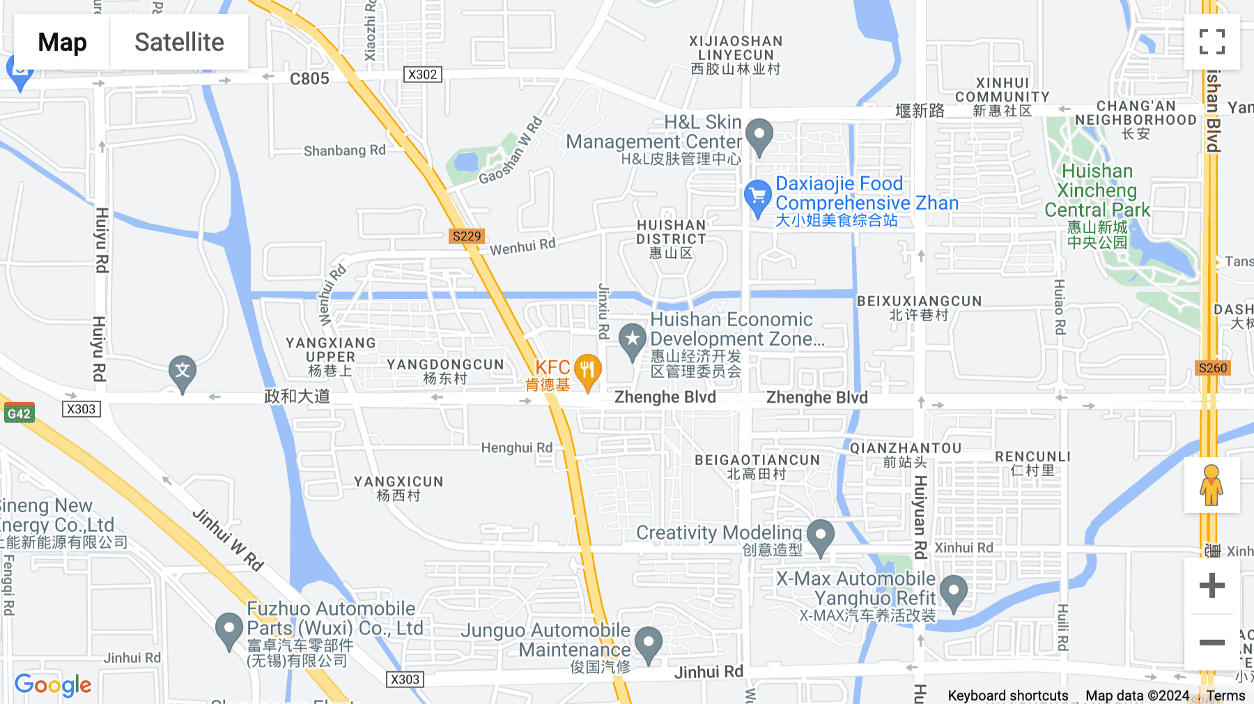 Click for interative map of 1-3F, InformationPort, No.5 Zhihui Road, Huishan EConomic Development, WuXi