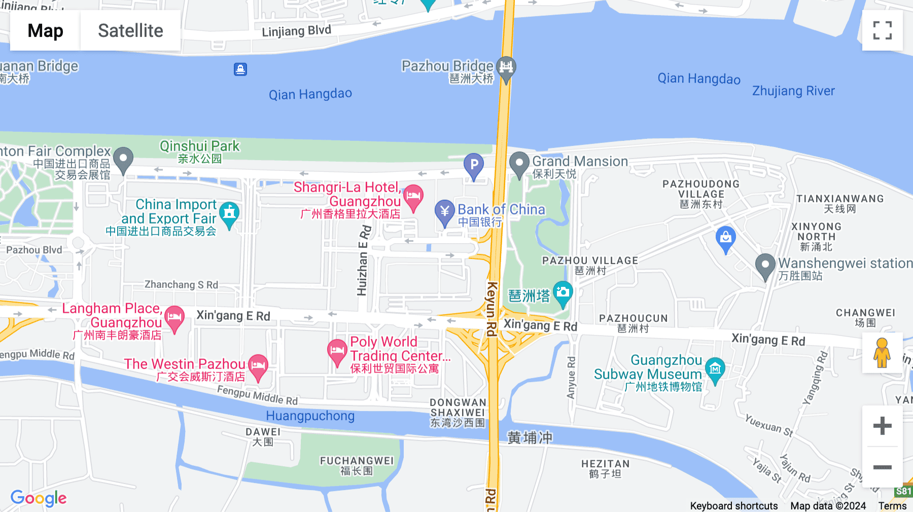 Click for interative map of Unit 601-610, Guangzhou International Purchasing Center, No. 8 East of Pazhou Avenue, Haizhu District, Guangzhou