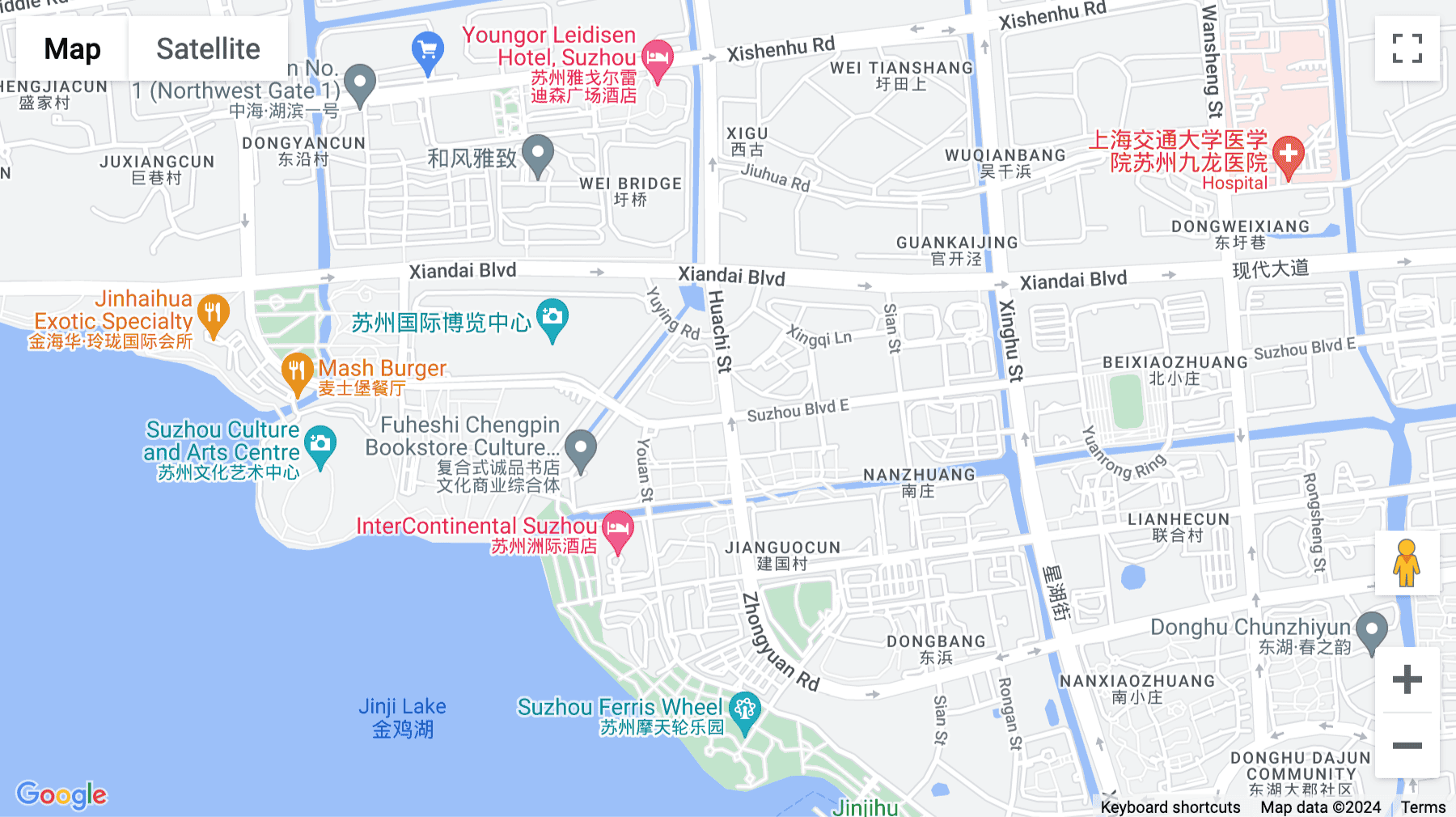 Click for interative map of Suite 306, 23-B Times Square, Huachi Street, Suzhou, Suzhou
