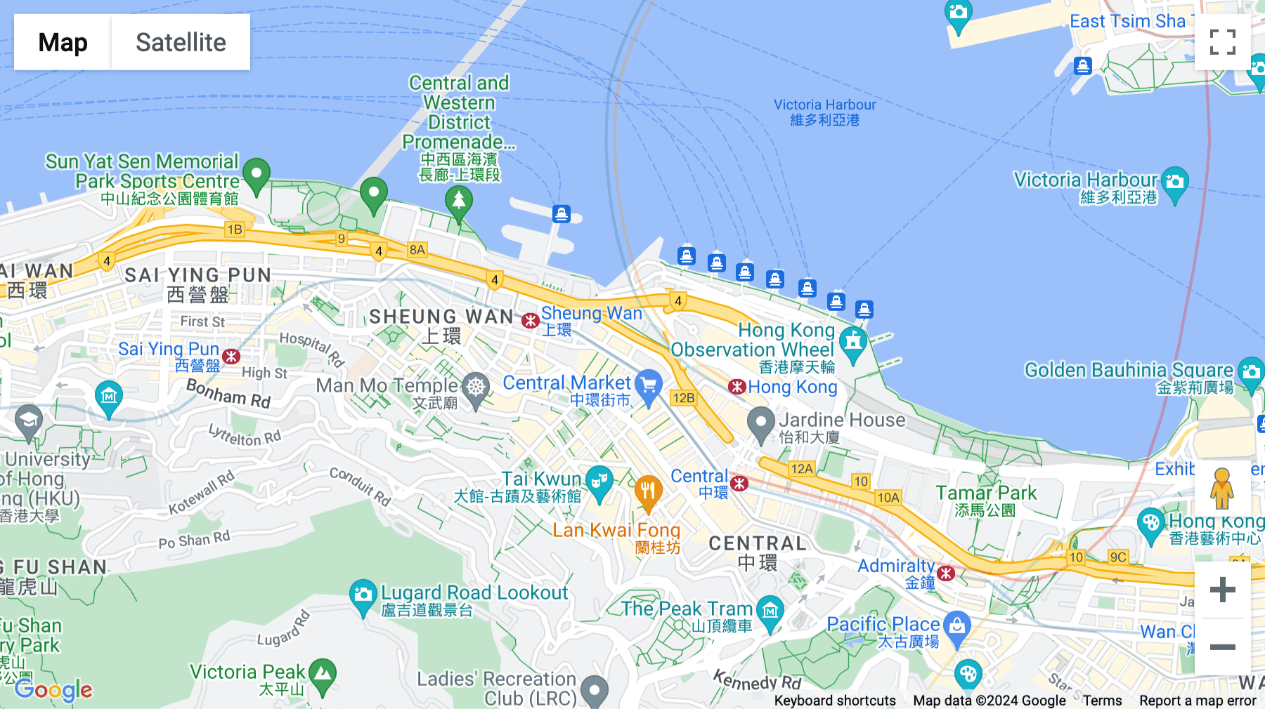 Click for interative map of Unit 815-818, 8/F, China Insurance Group Building, 141 Des Voeux Road Central, Hong Kong