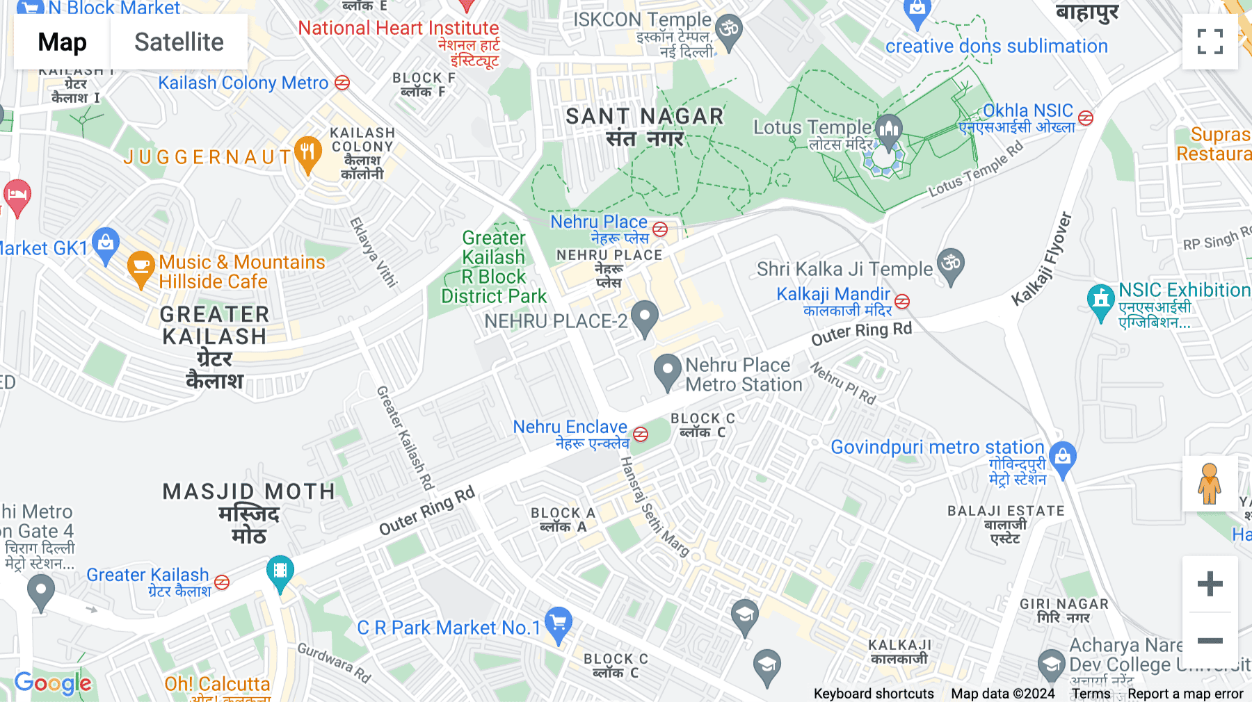 Click for interative map of 21, Nehru Place, New Delhi, New Delhi
