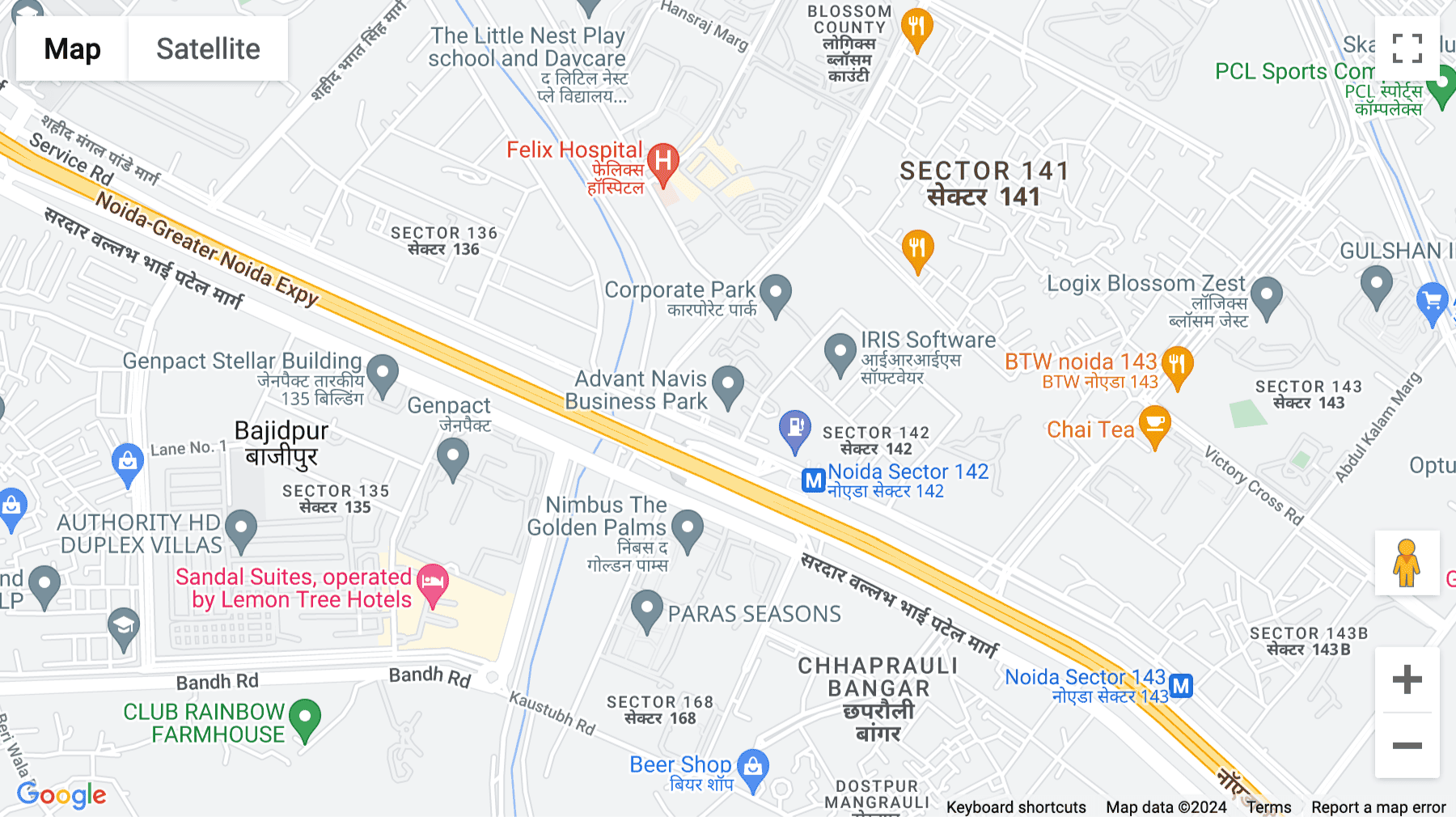 Click for interative map of IT Tower, Plot No 29, Sec 142, Noida, Noida