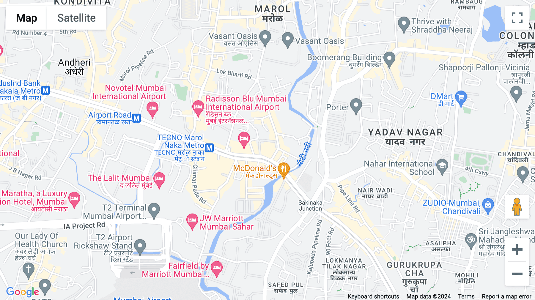 Click for interative map of Times Square Building, 7th and 8th Floor, Western Express Hwy, Mumbai, Mumbai