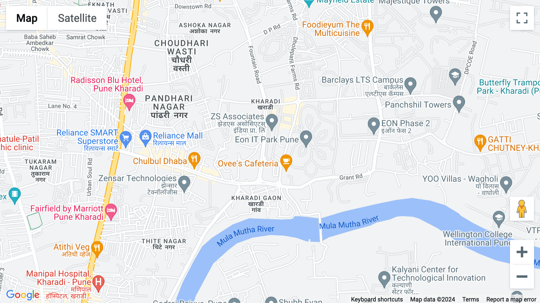 Click for interative map of Redbrick Offices, World Trade Center, Tower4, Level 2, Dholepatil Farms Road Opp. EON Free Zone, Kharadi, Pune, Maharashtra, Pune