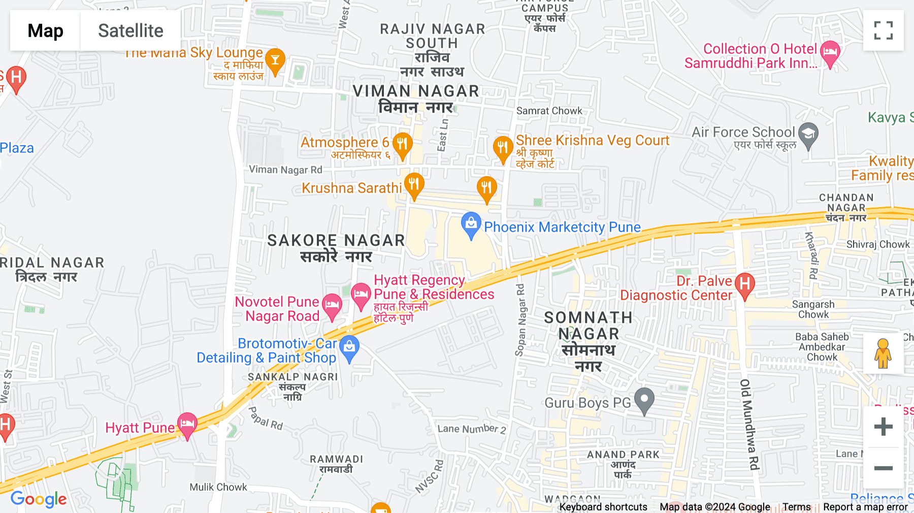 Click for interative map of 13th Floor, Tower 1, Phoenix Fountainhead, Viman Nagar, Pune