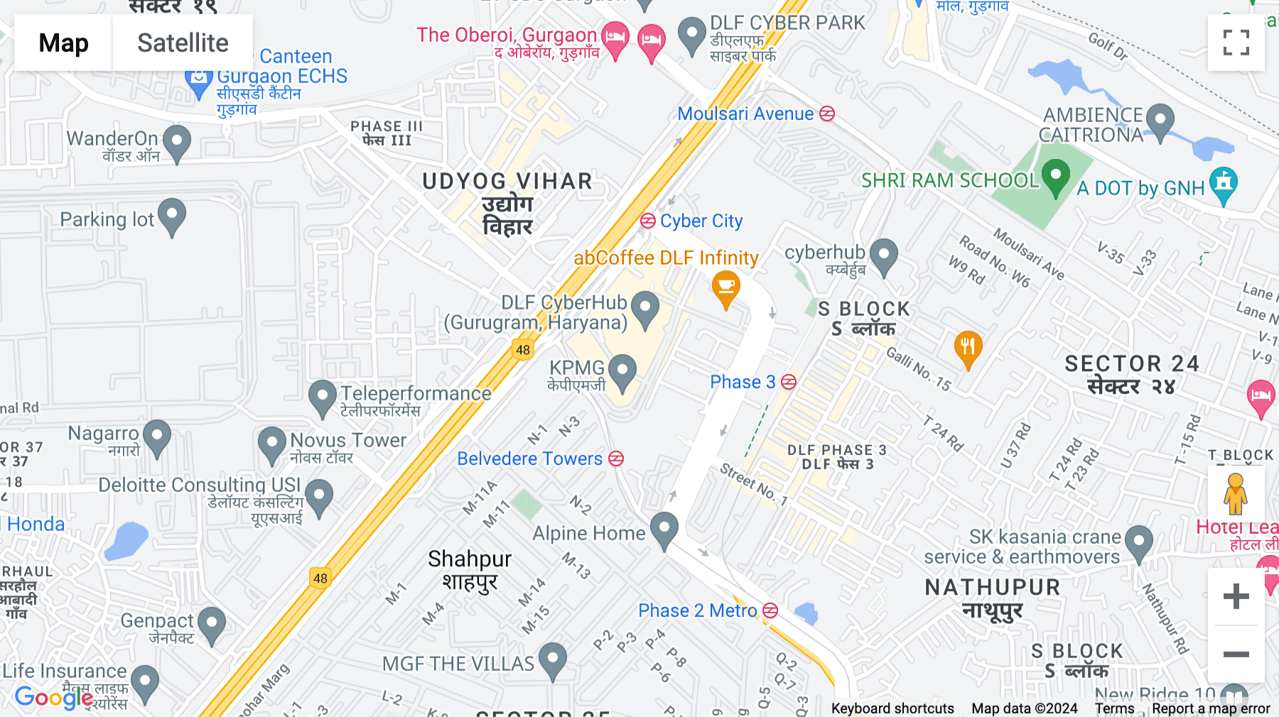 Click for interative map of 14th Floor, Building No. 8, Tower C, Phase 2, Sector 24, DLF Cyber City, Gurugram