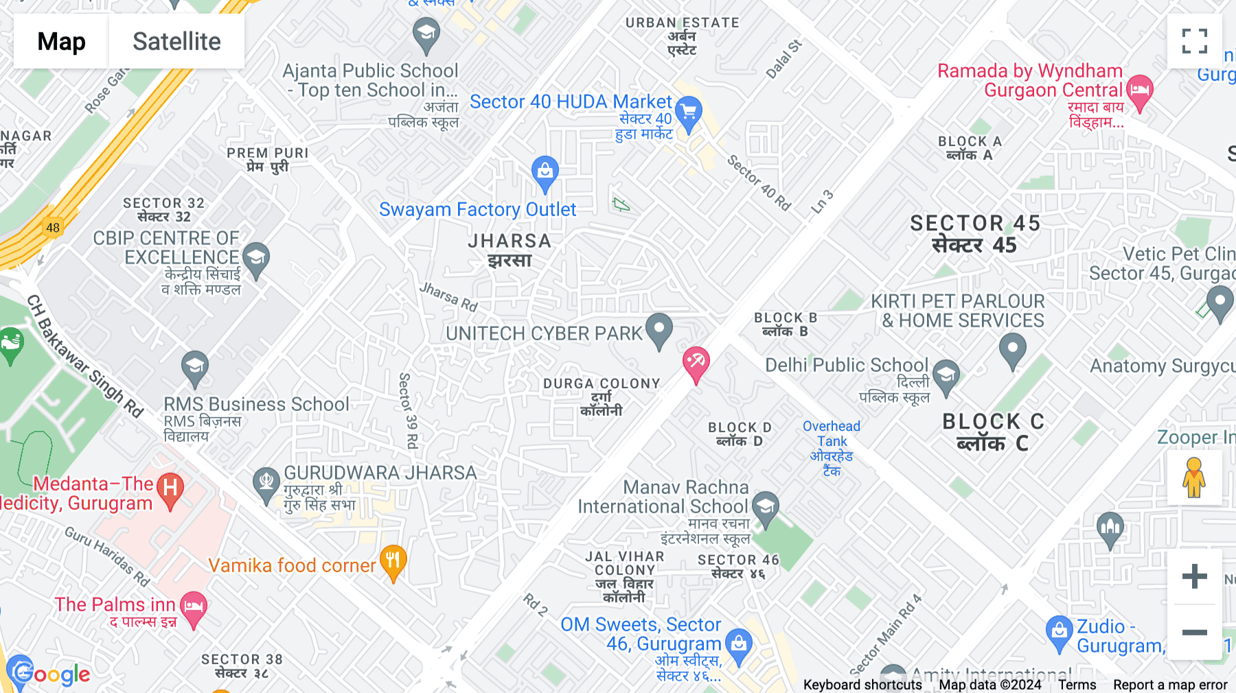 Click for interative map of 3rd Floor, Tower B, Unitech Cyber Park, Sector 39, Gurugram