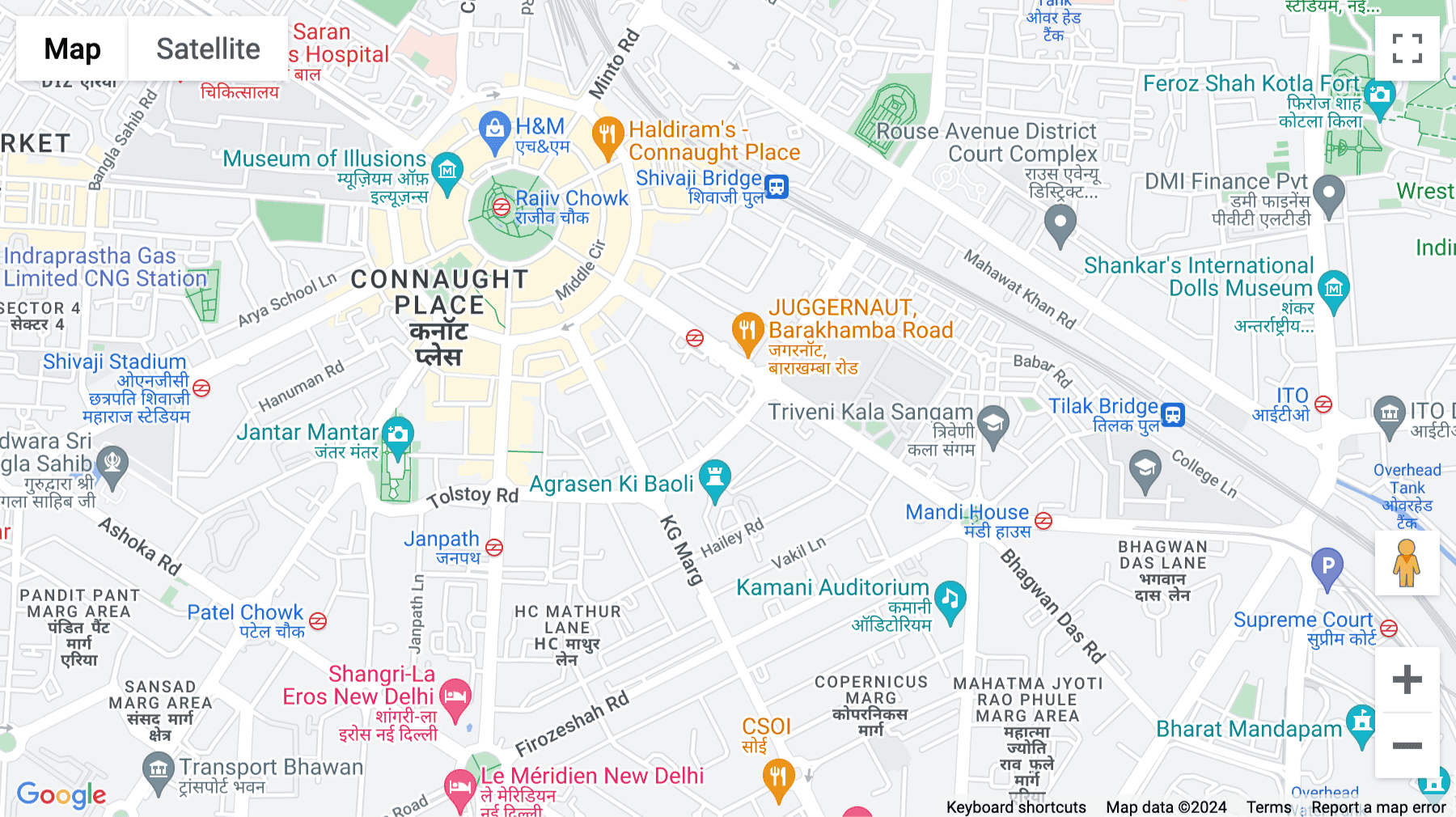 Click for interative map of C-37, 12th Floor, Atmaram House, Tolstoy Road, Barakhamba, New Delhi