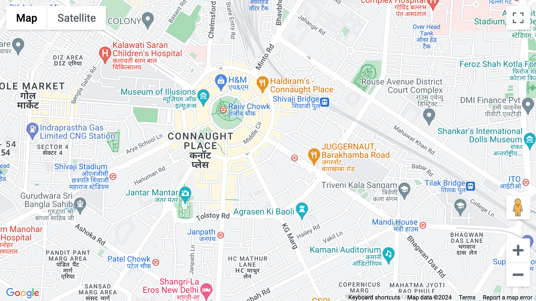 Click for interative map of 402, Statesman House, Barakhamba, New Delhi, New Delhi