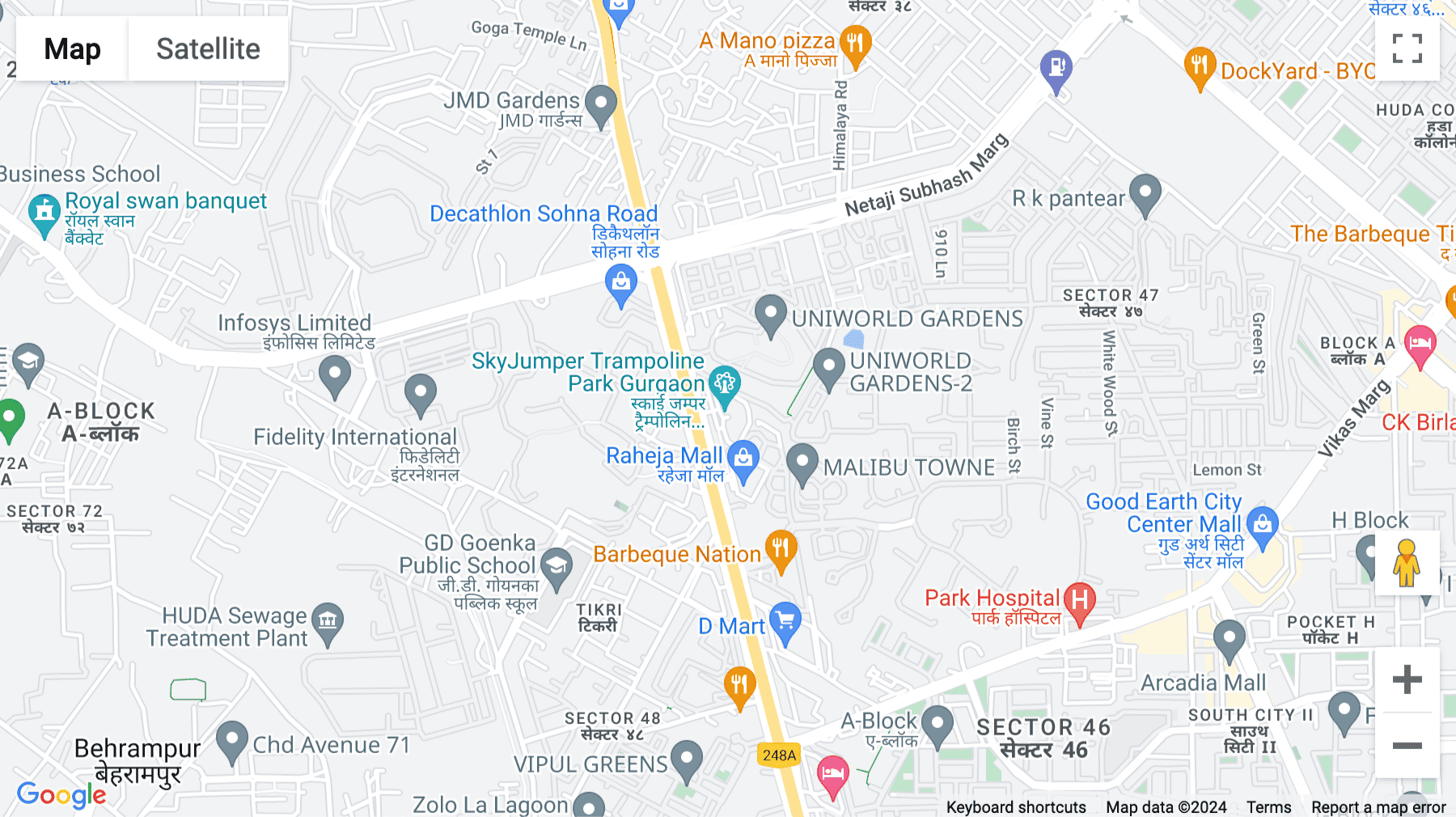 Click for interative map of ILD Trade Tower, Sector 47, Sohna Road, Gurugram, Gurugram