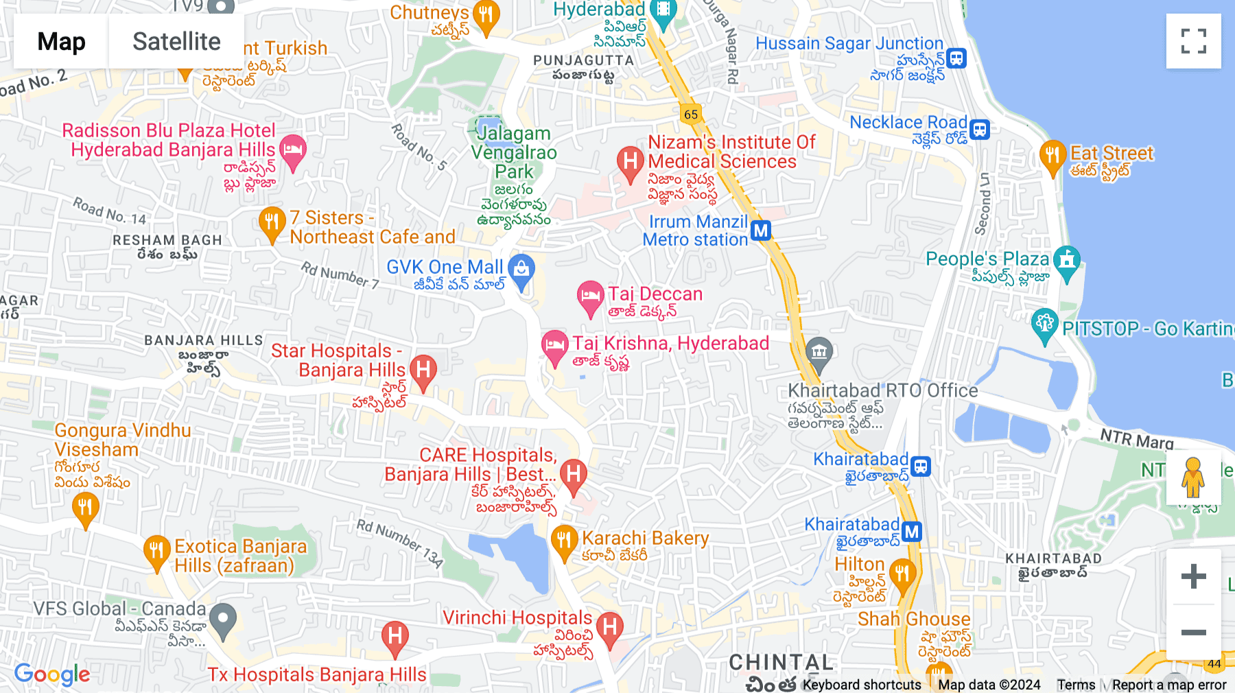 Click for interative map of 6-3-252/2, Banjara Hills Main Rd, Banjara Hills, Hyderabad, Hyderabad